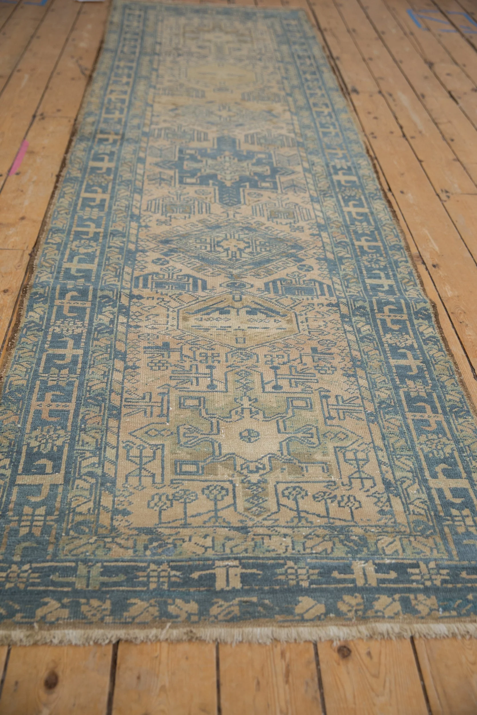 3x11 Vintage Distressed Karaja Rug Runner - Image 6