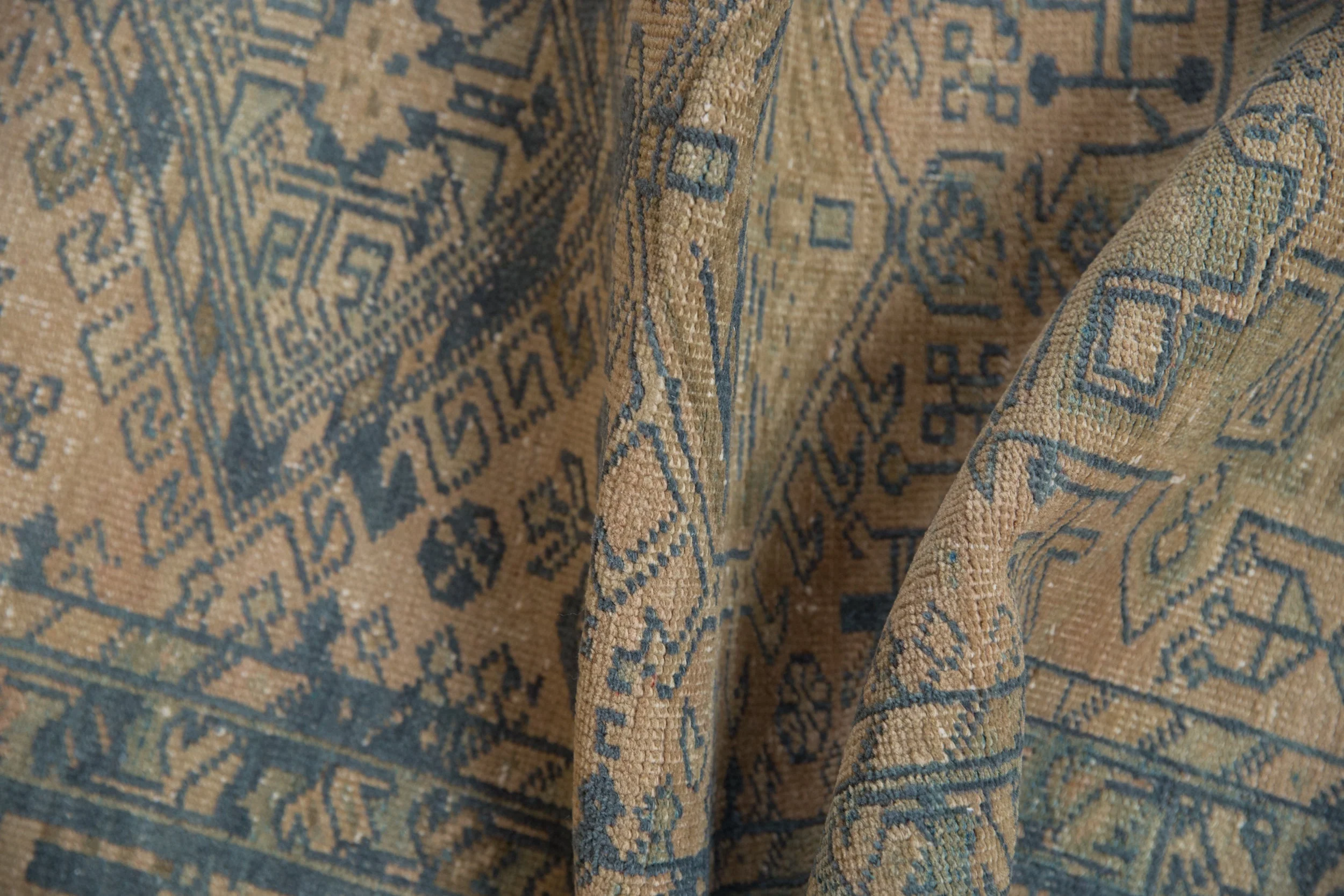 3x11 Vintage Distressed Karaja Rug Runner - Image 8