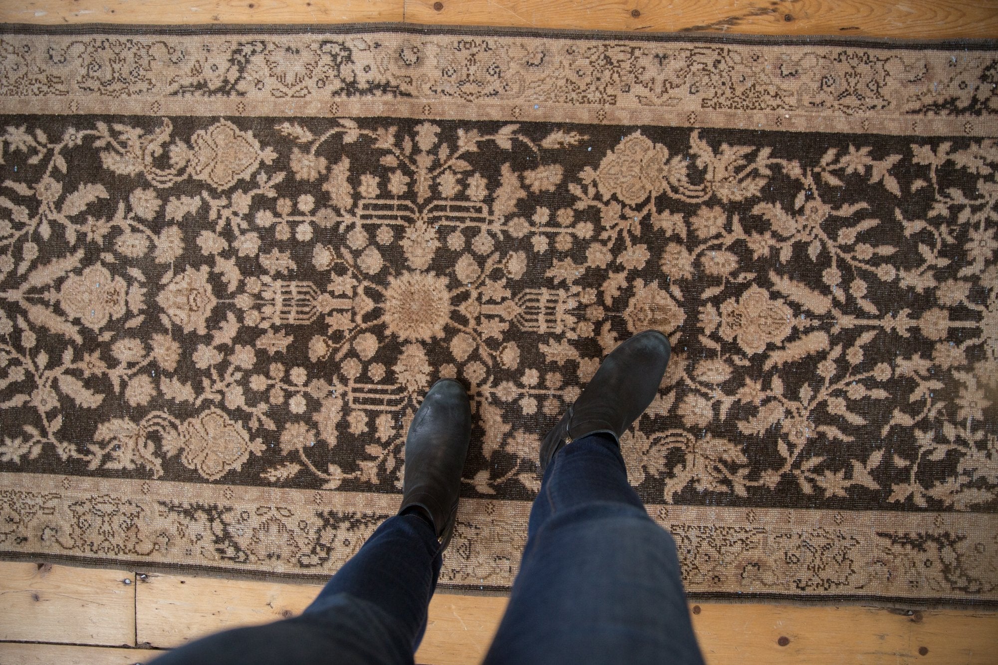 3x11 Vintage Distressed Sparta Rug Runner - Image 2