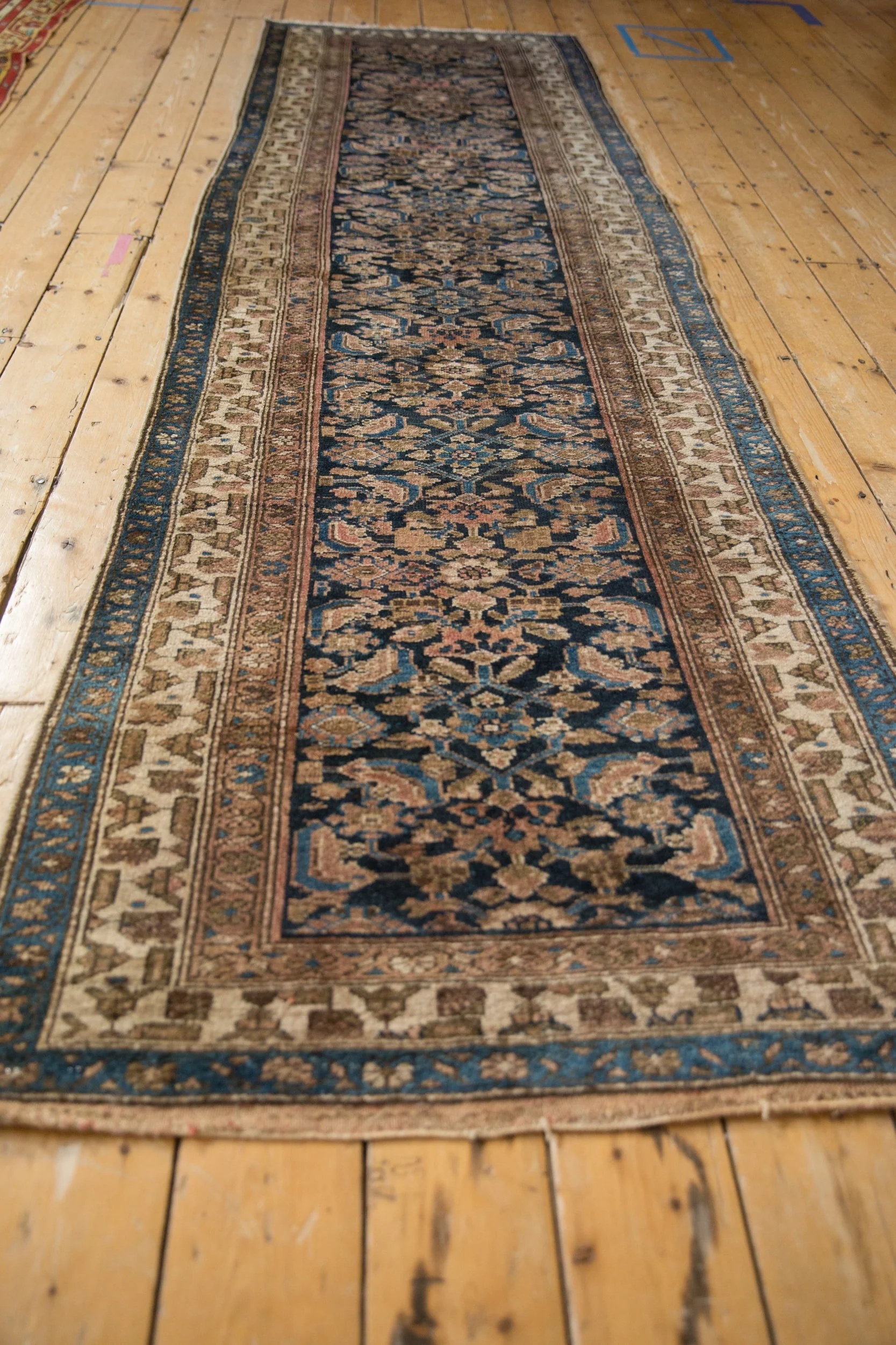 3x11 Vintage Fine Hamadan Rug Runner - Image 7