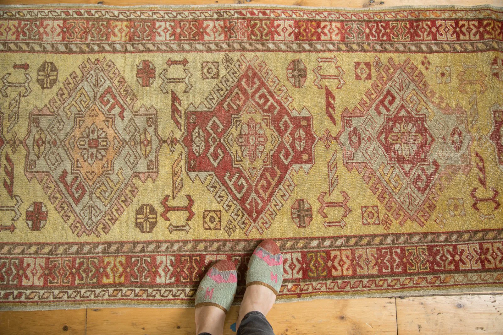 3x11 Vintage Oushak Rug Runner - Image 2