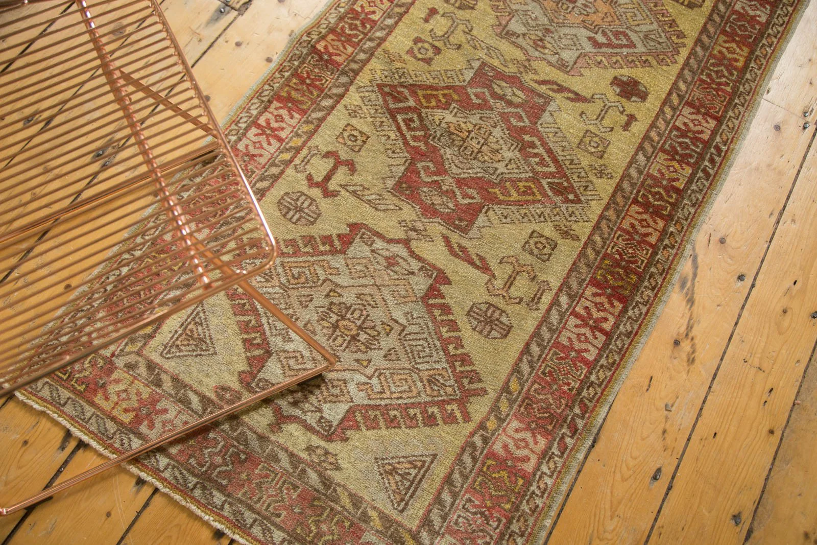 3x11 Vintage Oushak Rug Runner - Image 4