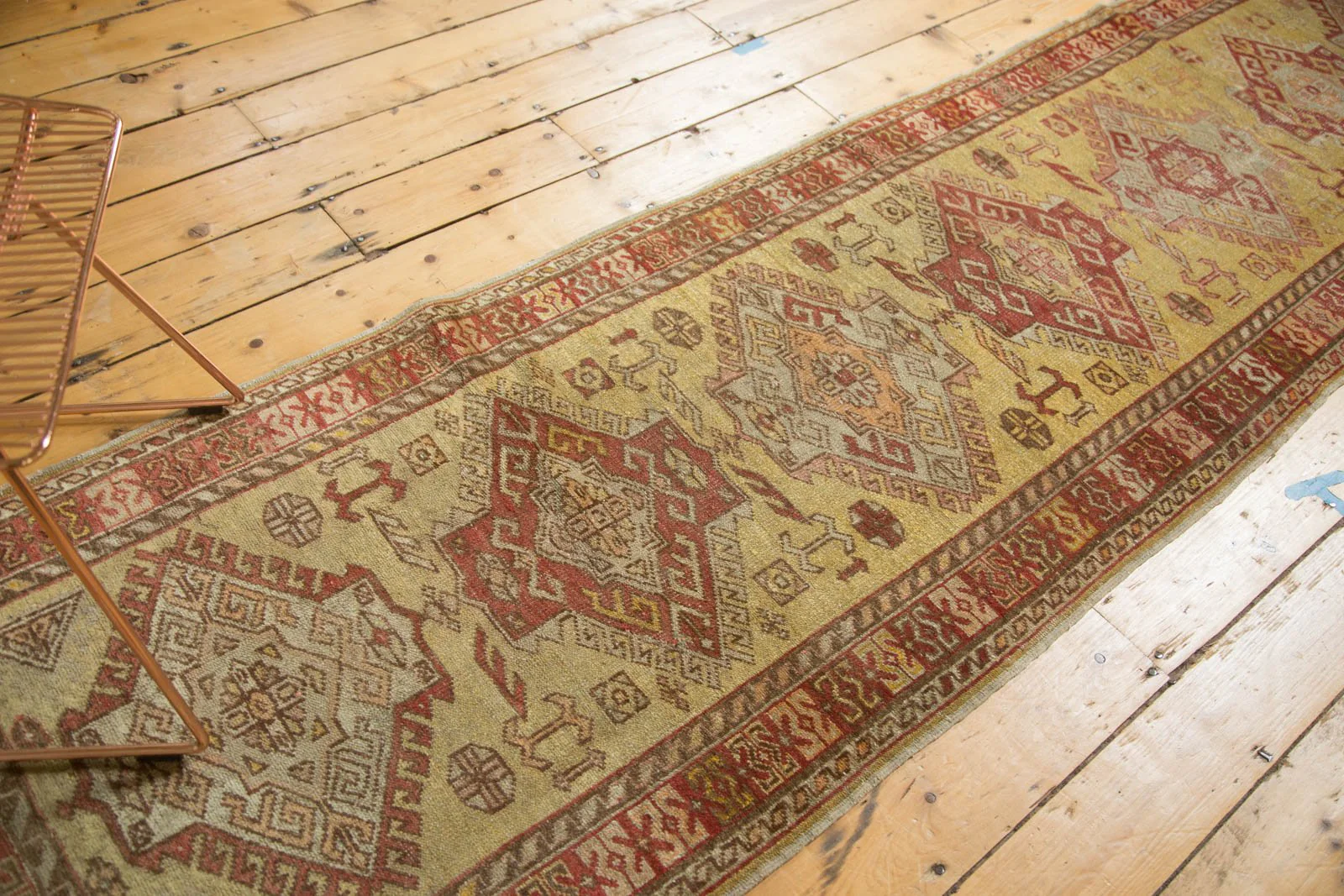 3x11 Vintage Oushak Rug Runner - Image 5