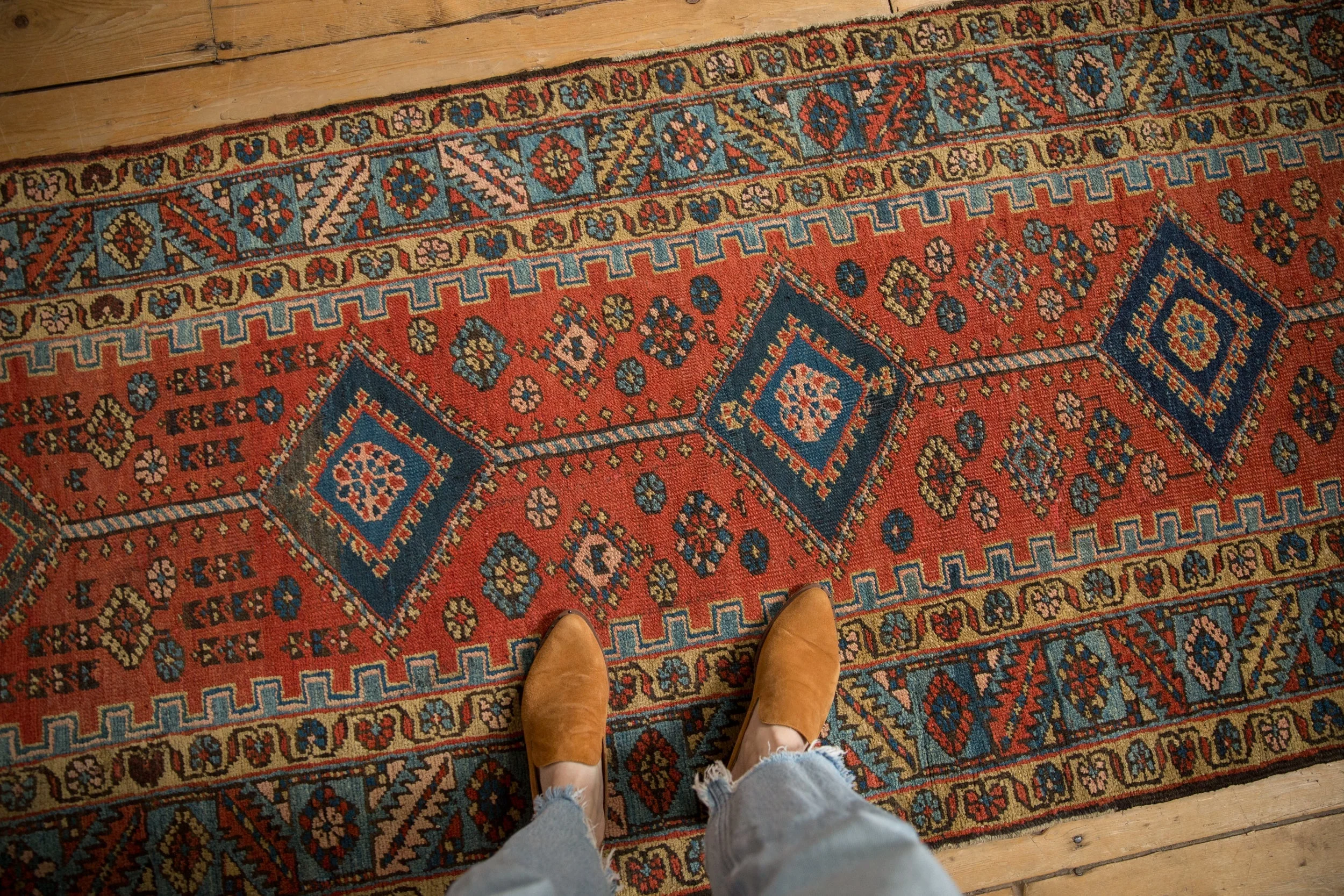 3x12.5 Antique Northwest Persian Rug Runner - Image 2