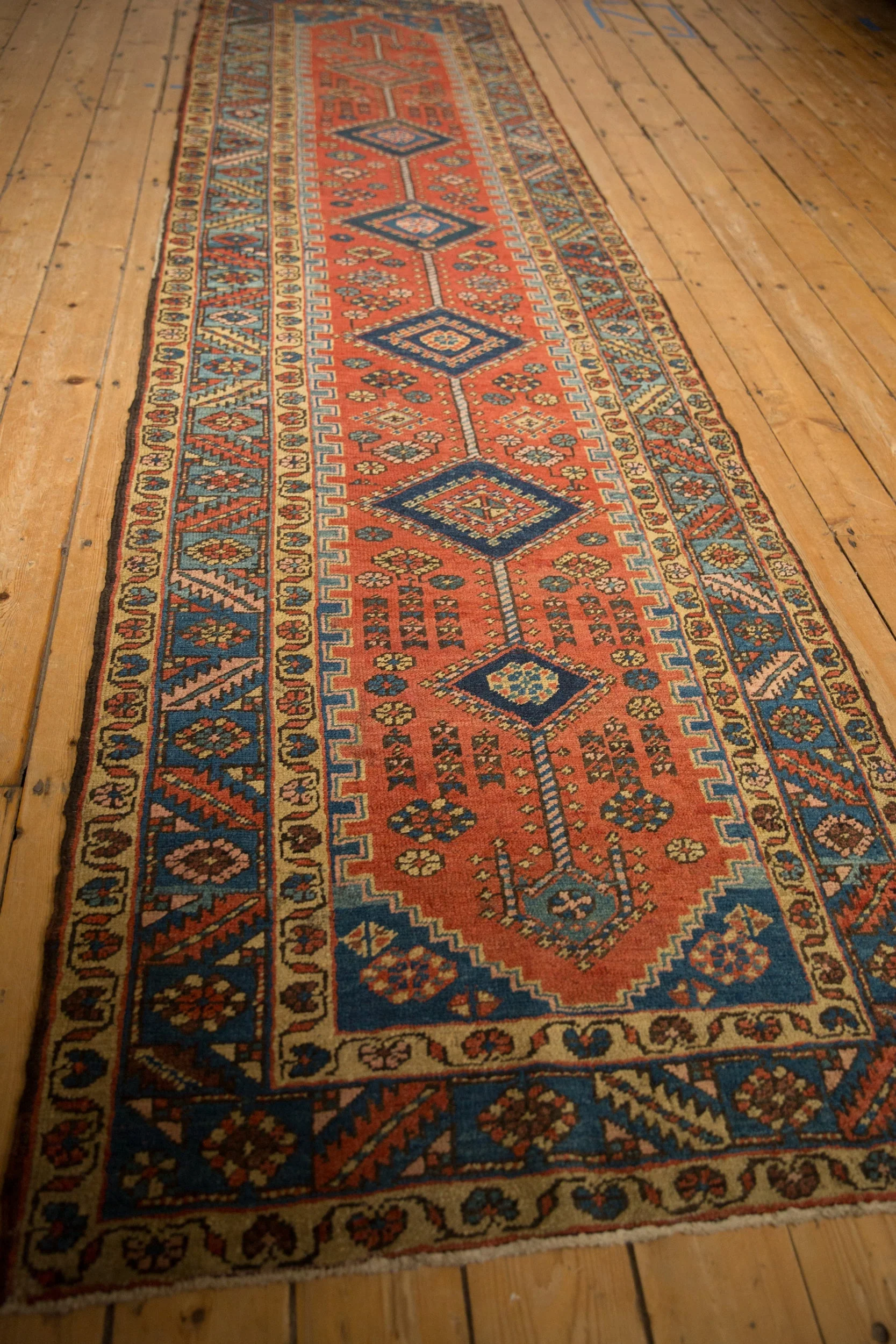 3x12.5 Antique Northwest Persian Rug Runner - Image 4