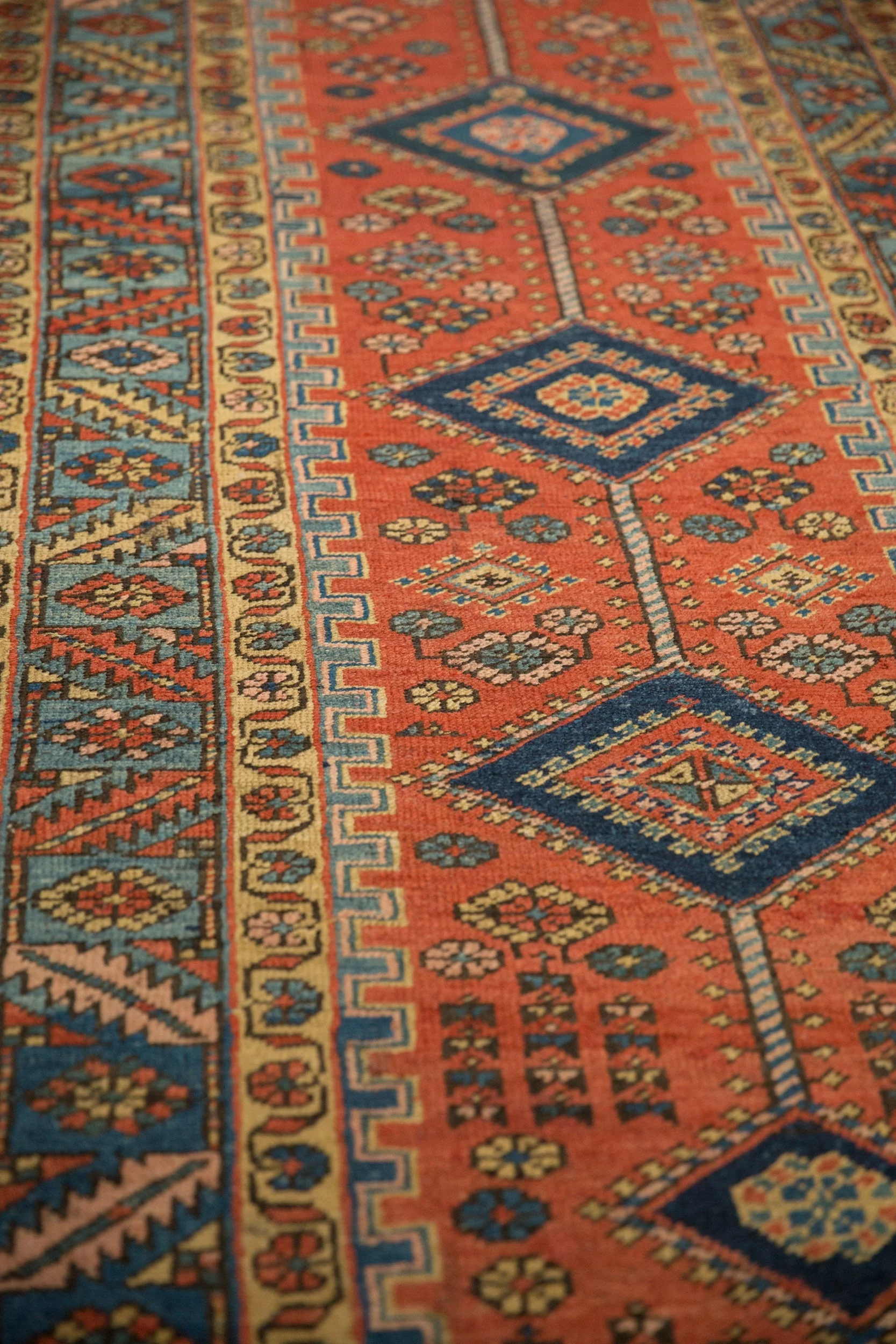3x12.5 Antique Northwest Persian Rug Runner - Image 5