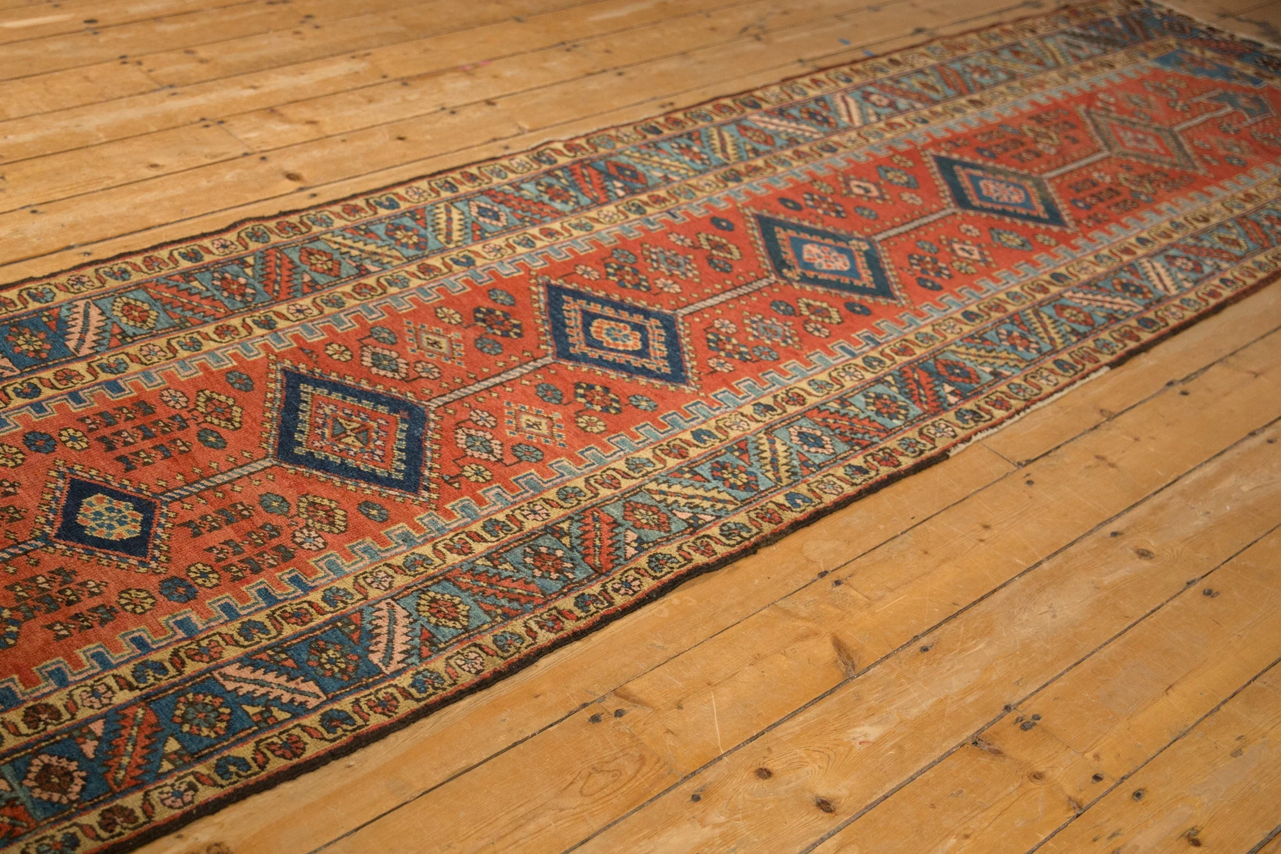 3x12.5 Antique Northwest Persian Rug Runner - Image 6