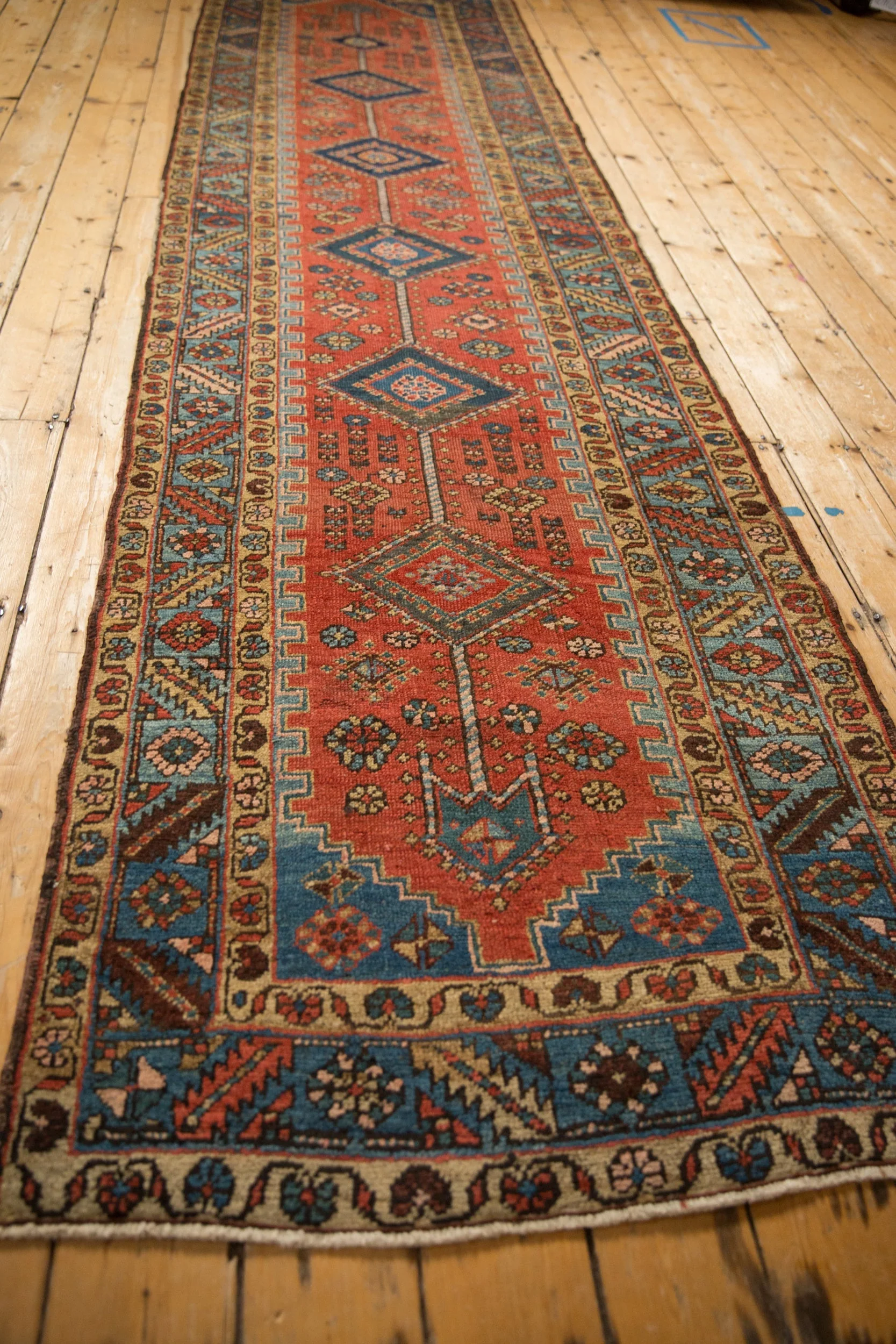 3x12.5 Antique Northwest Persian Rug Runner - Image 7