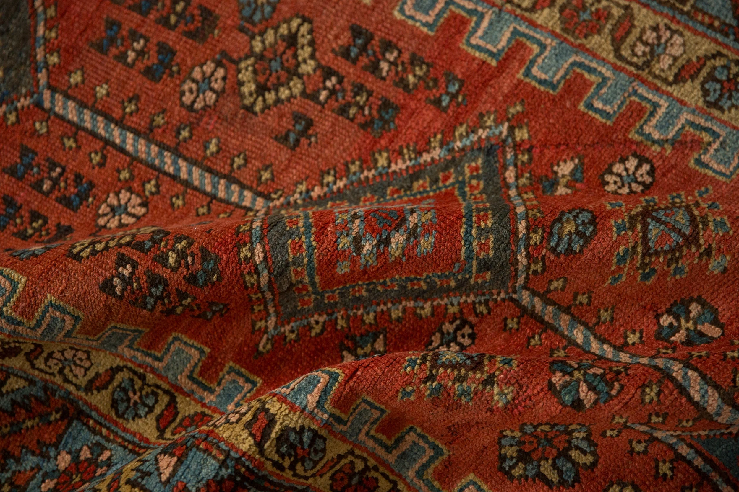 3x12.5 Antique Northwest Persian Rug Runner - Image 9