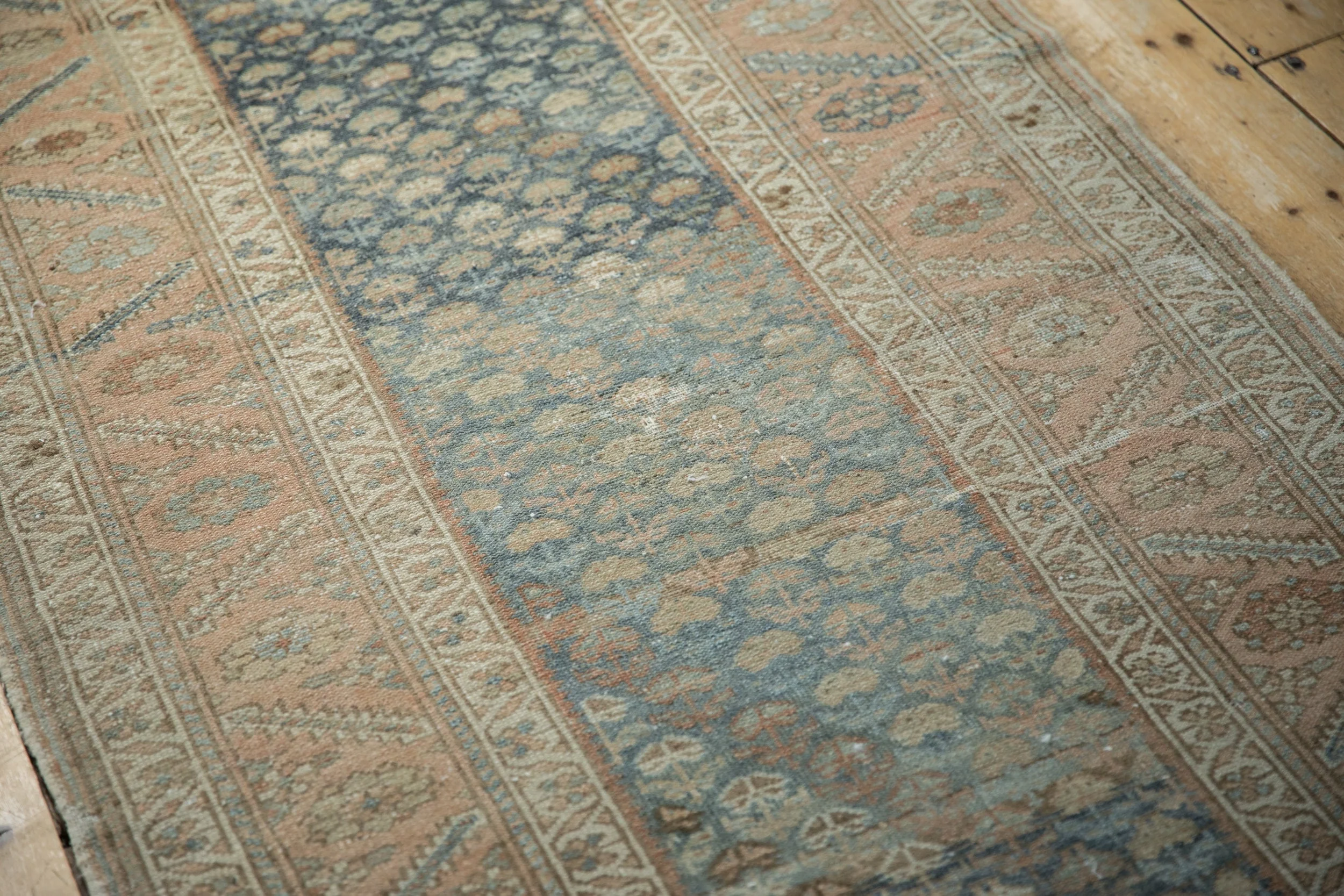 3x12.5 Vintage Distressed Malayer Rug Runner - Image 8