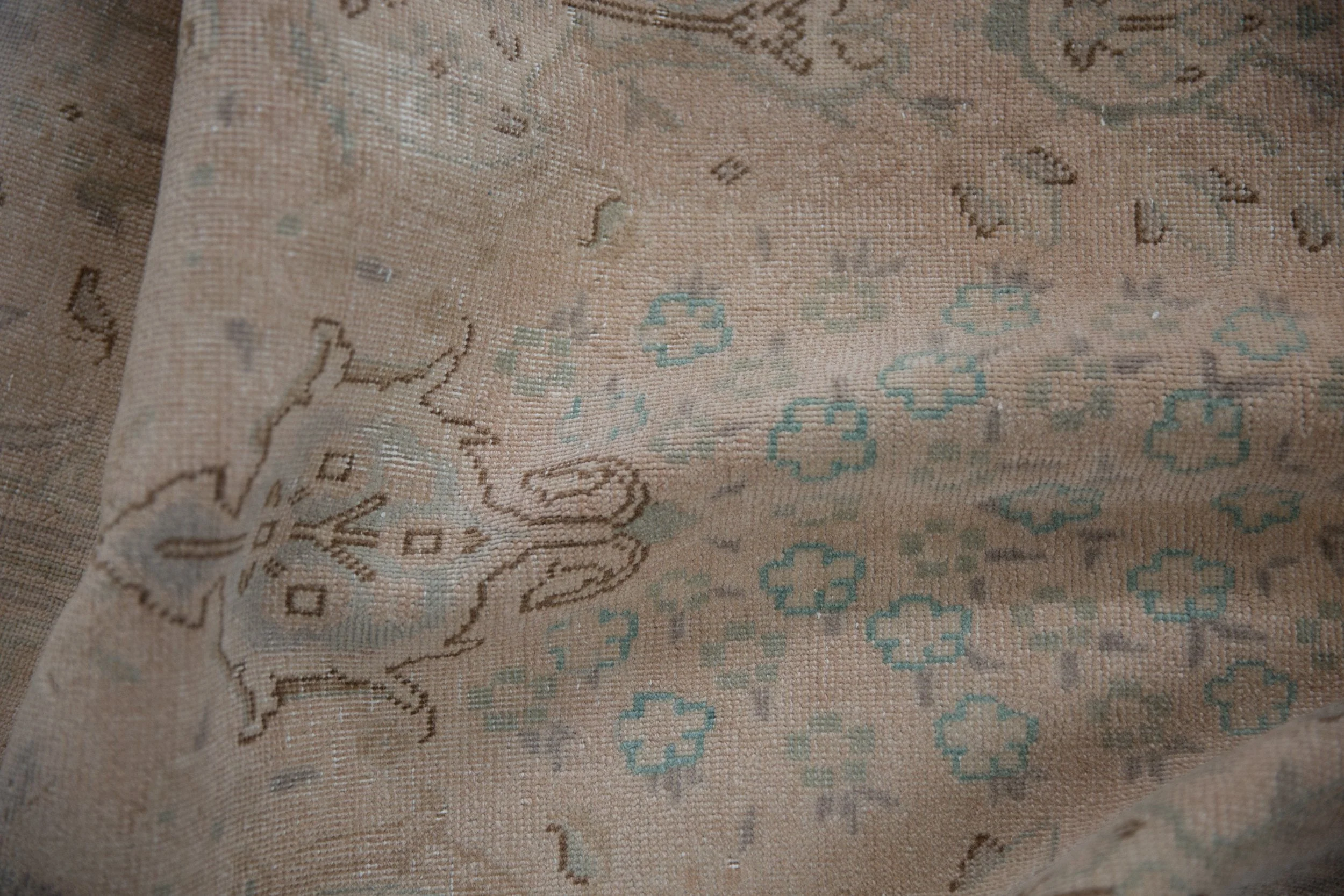 3x12.5 Vintage Fine Distressed Sivas Rug Runner - Image 10