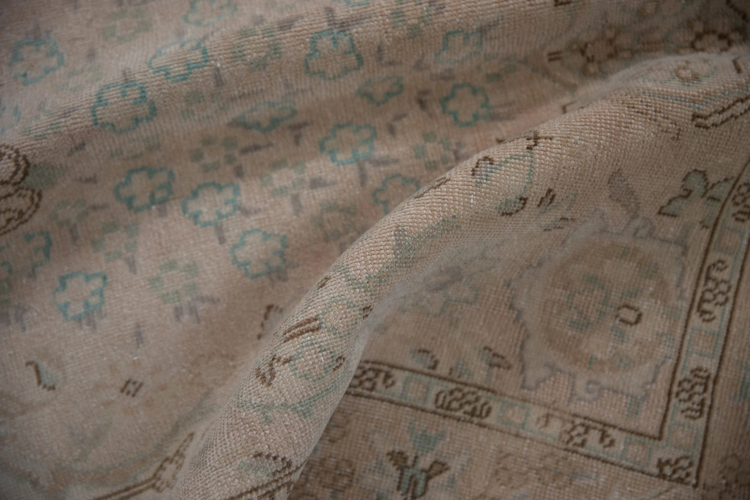 3x12.5 Vintage Fine Distressed Sivas Rug Runner - Image 9
