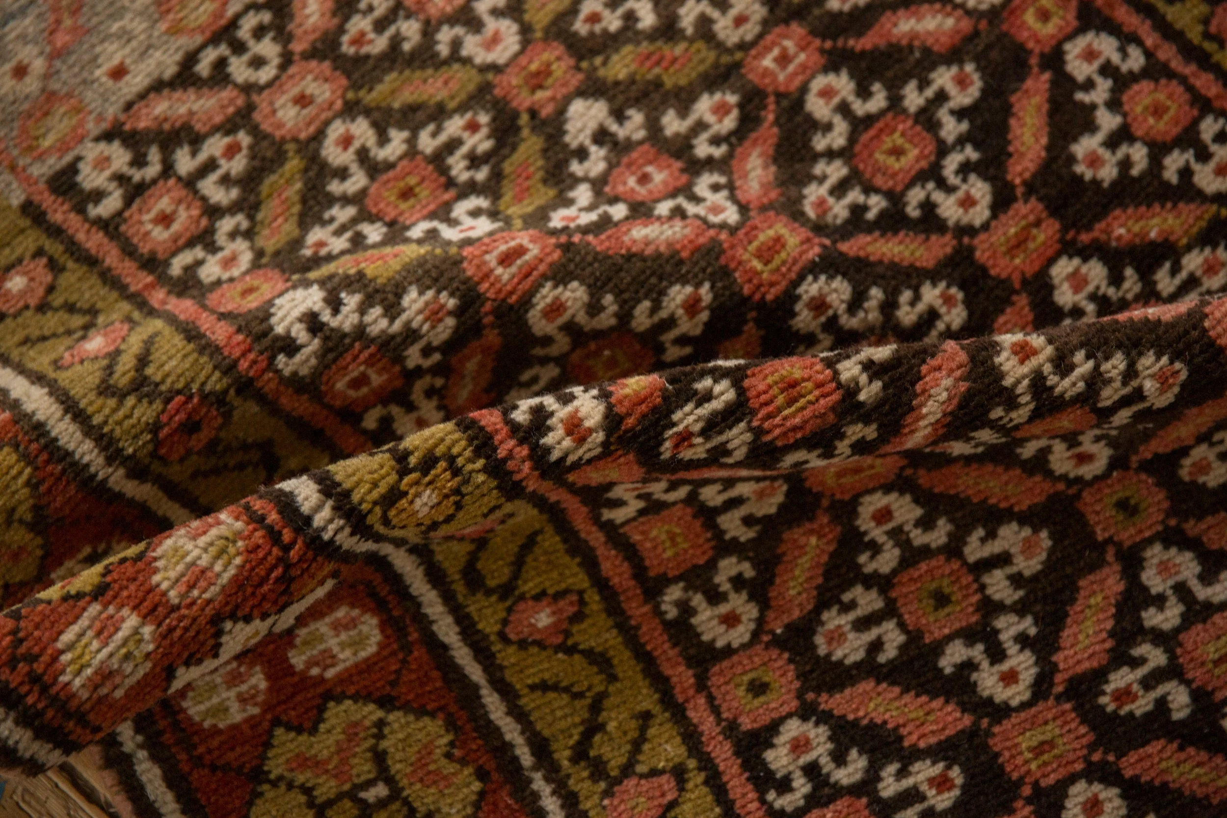 3x12.5 Vintage Kurdish Rug Runner - Image 11