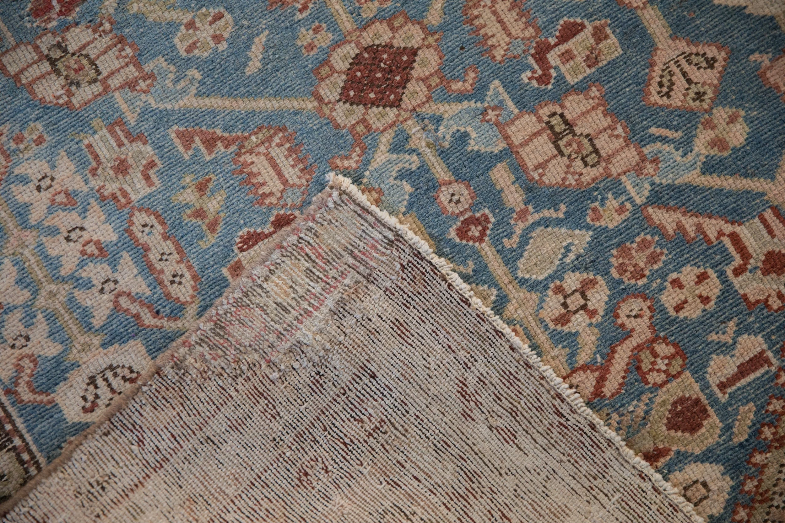 3x13.5 Antique Distressed Malayer Rug Runner - Image 13