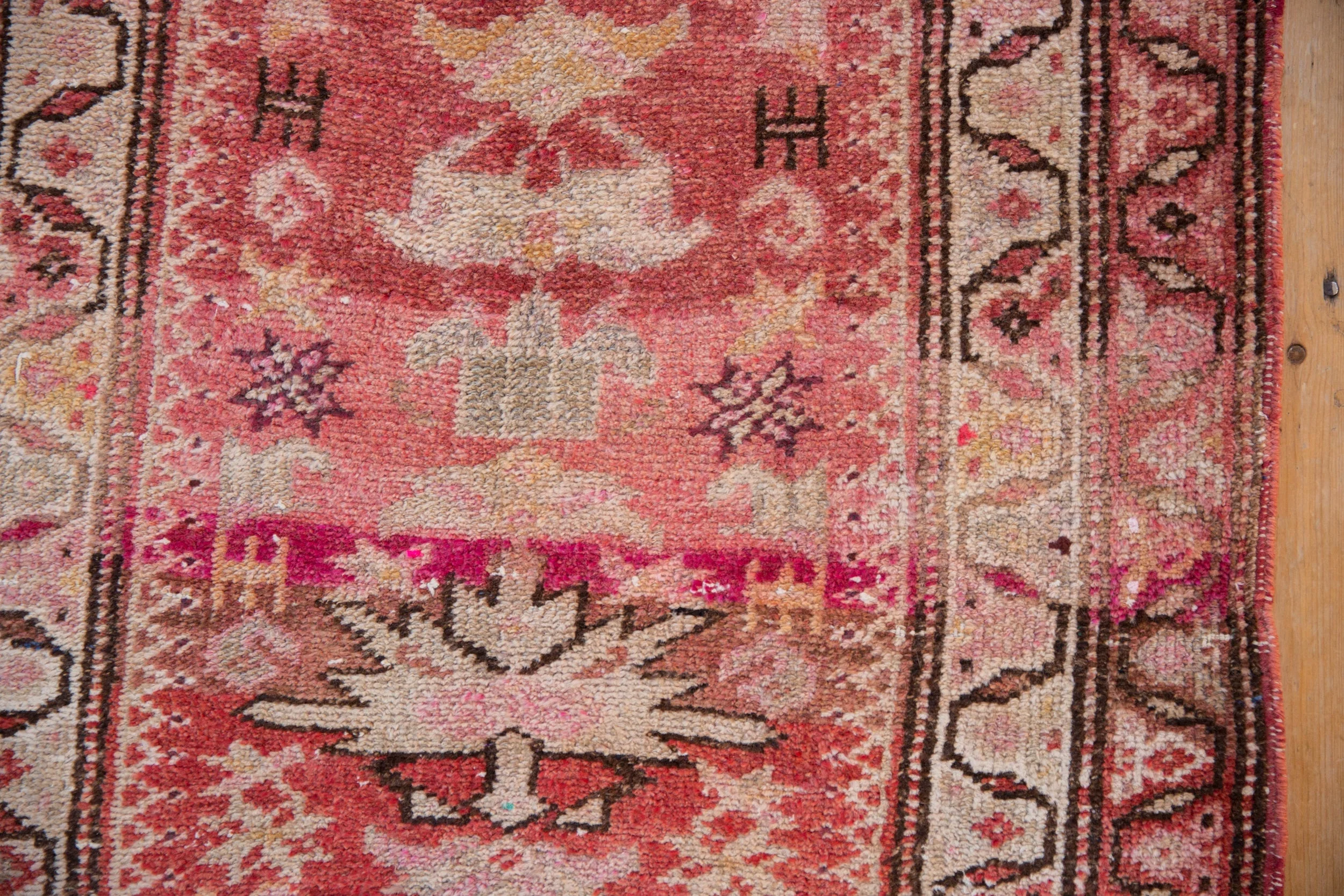 3x13.5 Vintage Distressed Kurd Rug Runner - Image 3