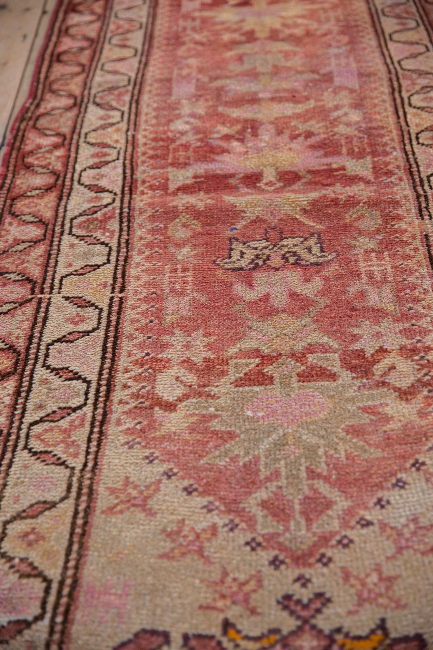3x13.5 Vintage Distressed Kurd Rug Runner - Image 6
