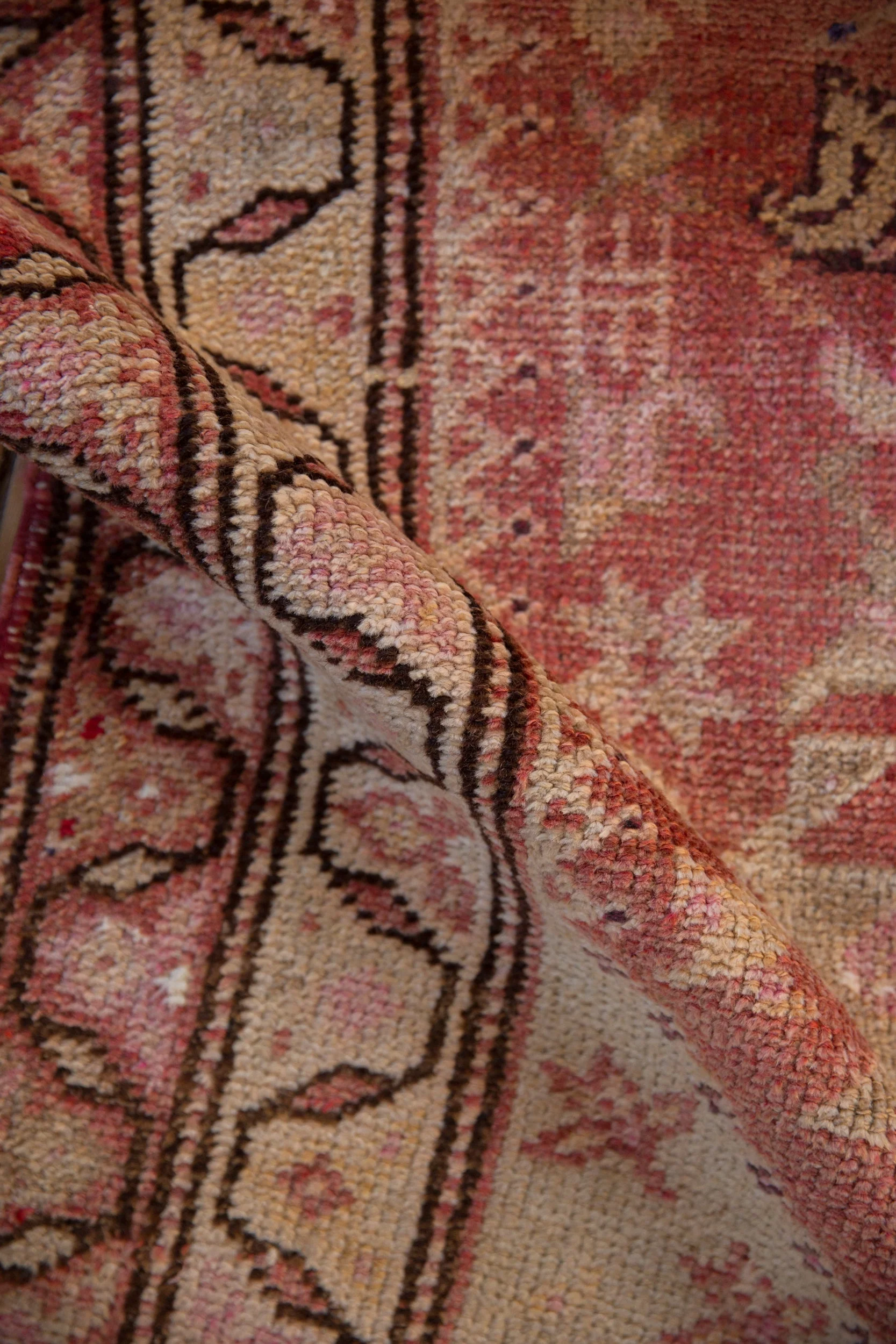3x13.5 Vintage Distressed Kurd Rug Runner - Image 8