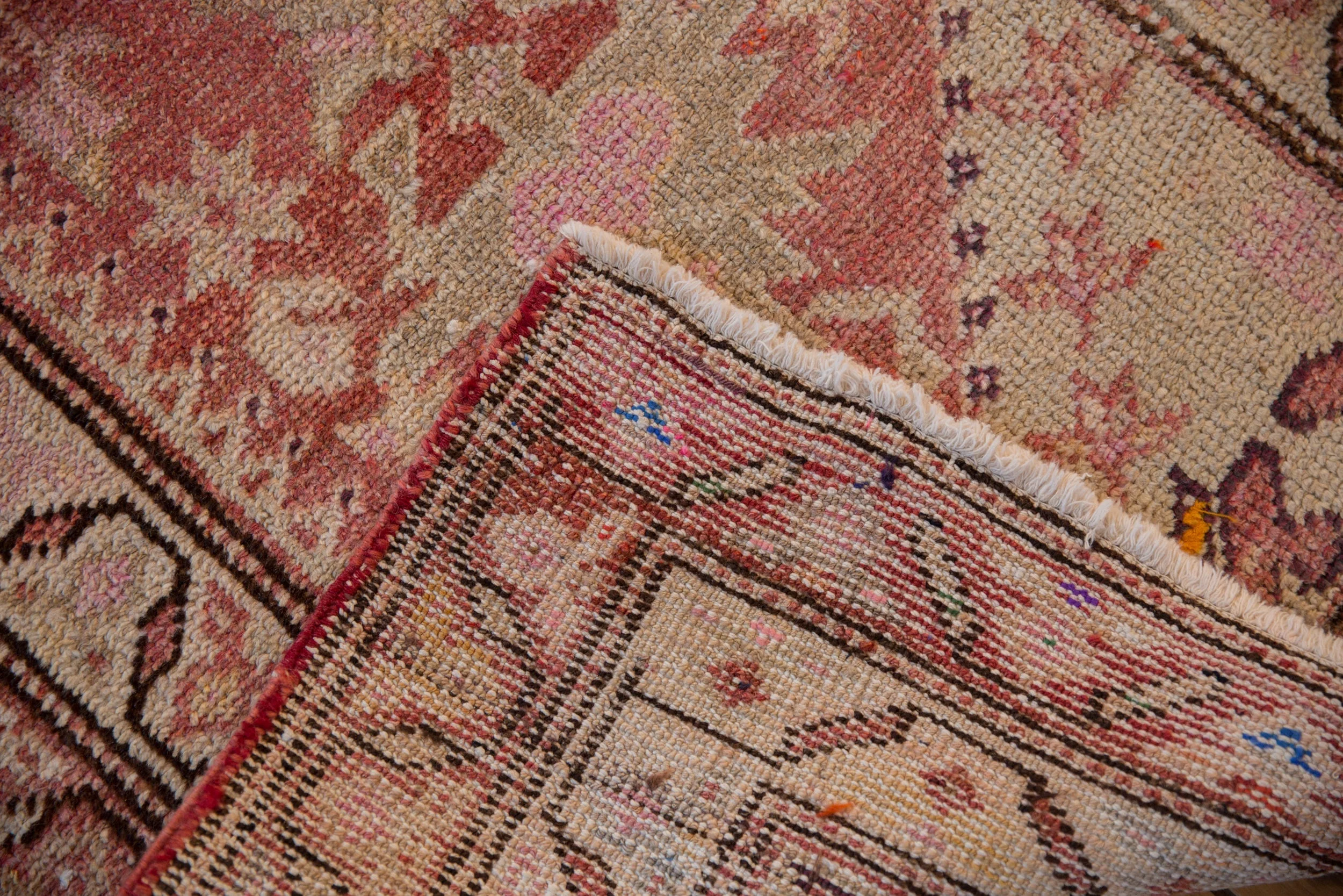 3x13.5 Vintage Distressed Kurd Rug Runner - Image 9