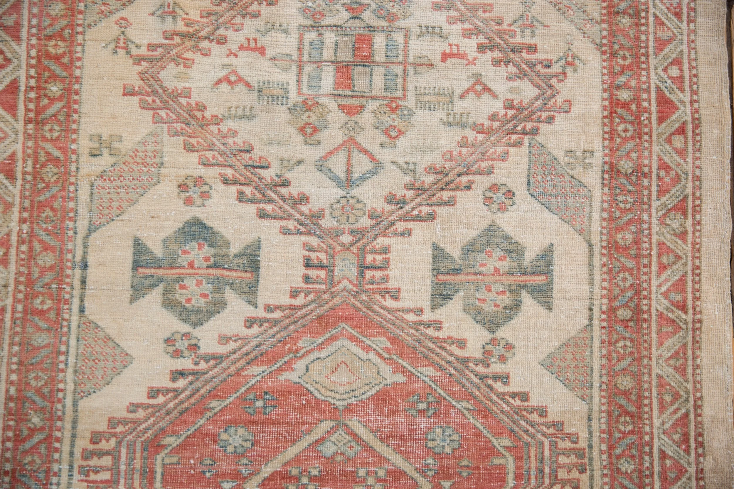 3x13.5 Vintage Distressed Serab Rug Runner - Image 10