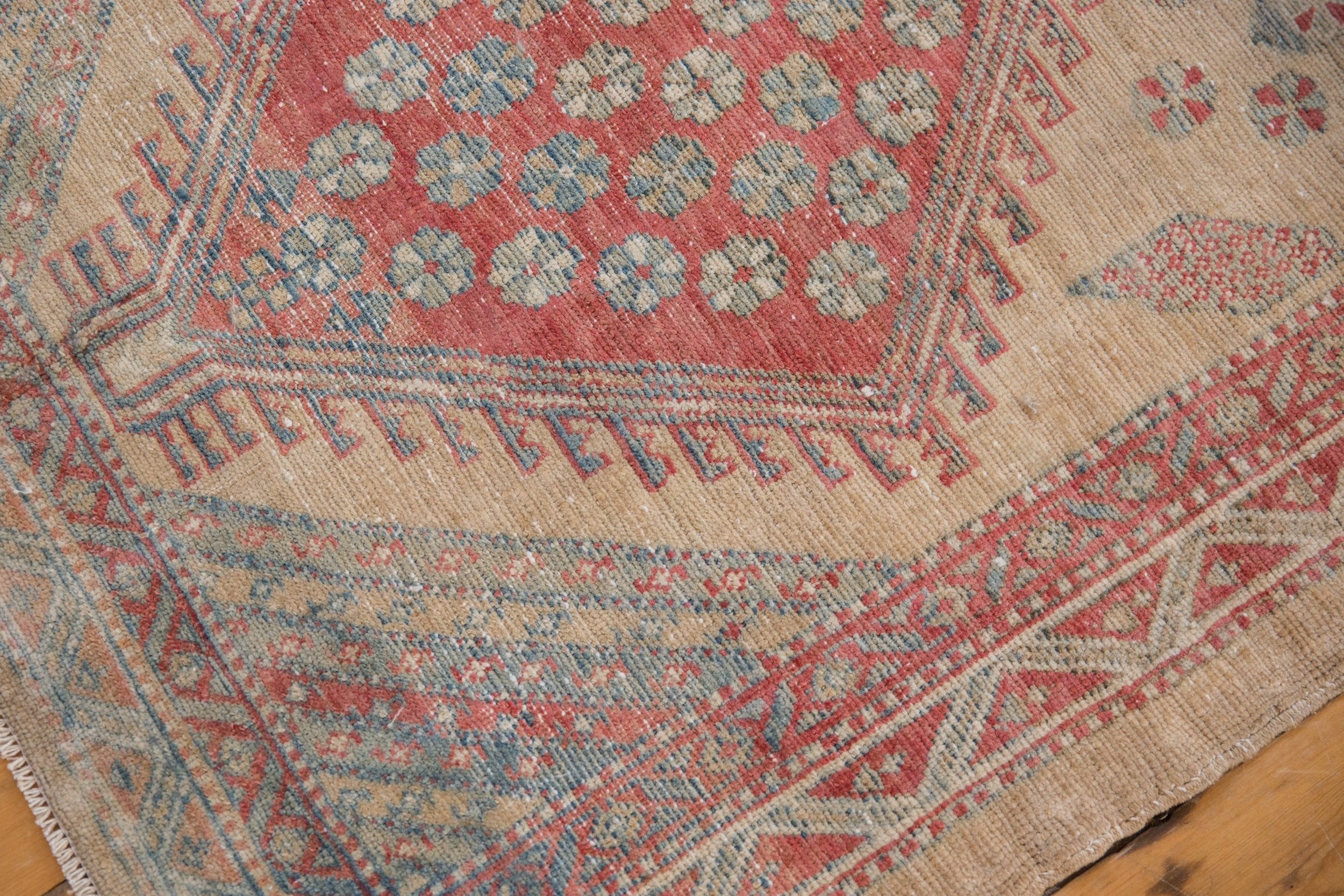 3x13.5 Vintage Distressed Serab Rug Runner - Image 8