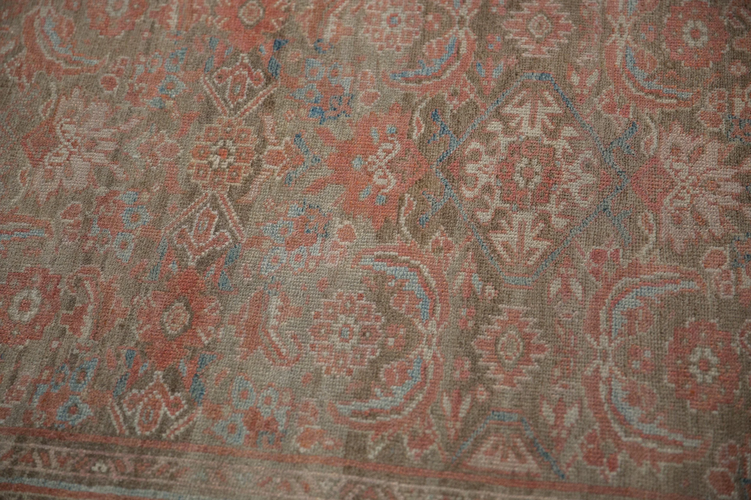 3x13 Vintage Distressed Hamadan Rug Runner - Image 11