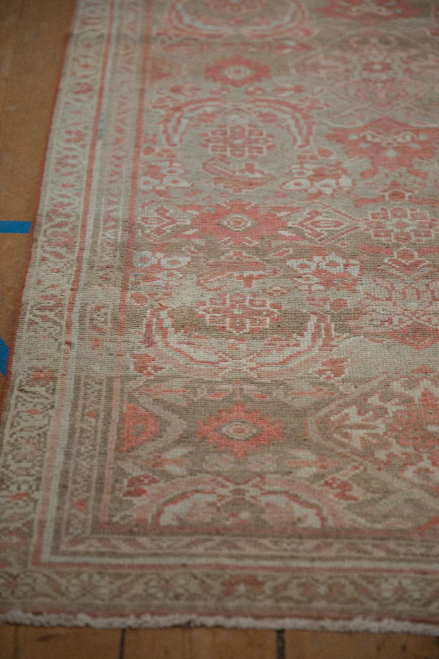 3x13 Vintage Distressed Hamadan Rug Runner - Image 5