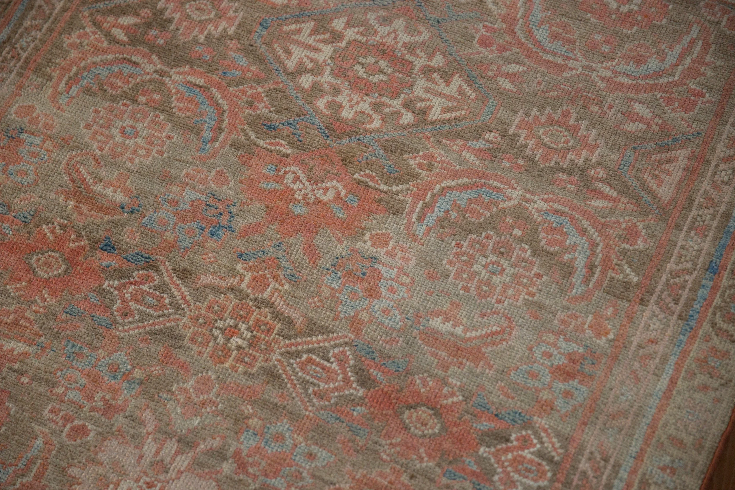 3x13 Vintage Distressed Hamadan Rug Runner - Image 6