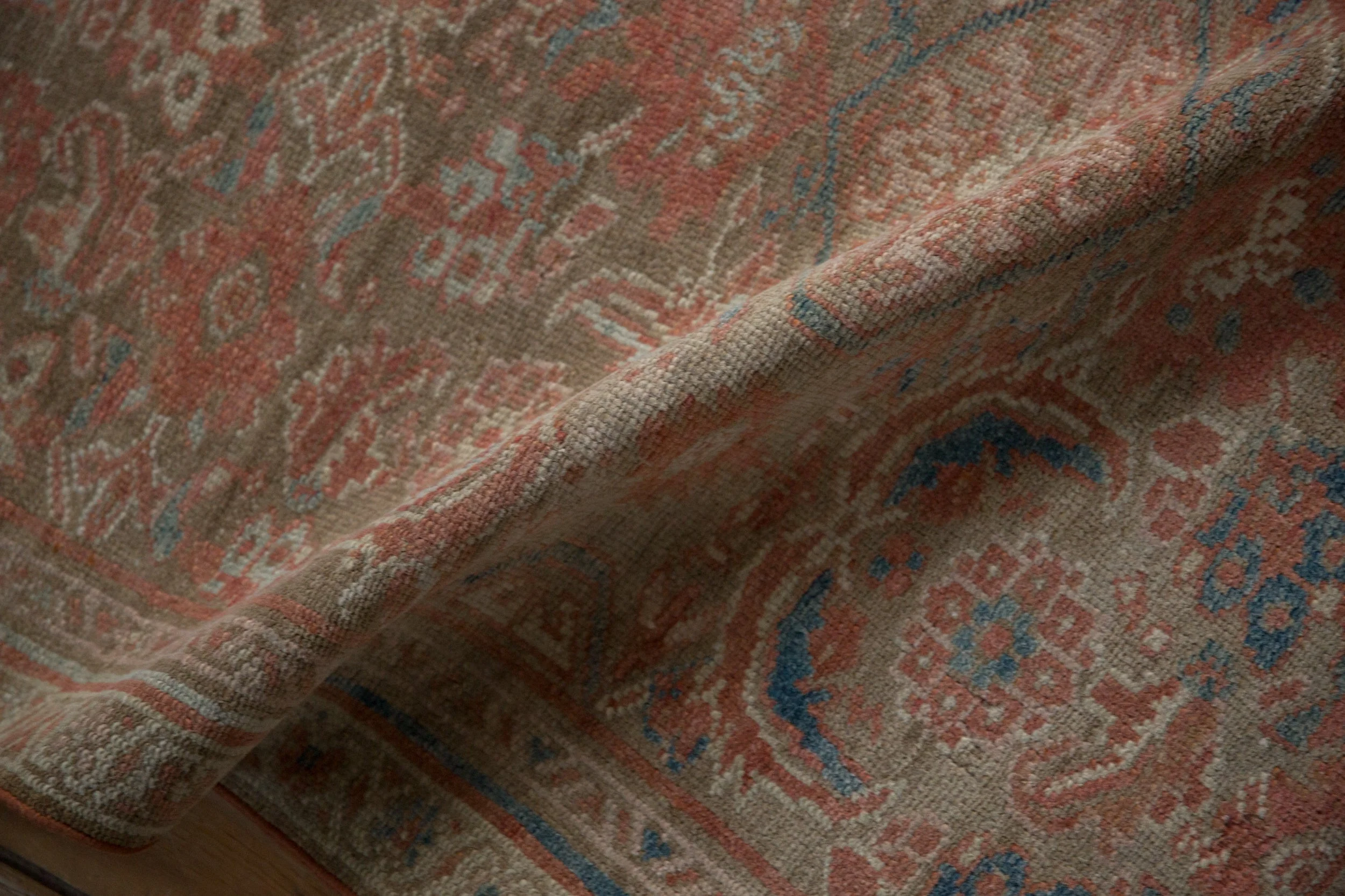 3x13 Vintage Distressed Hamadan Rug Runner - Image 9