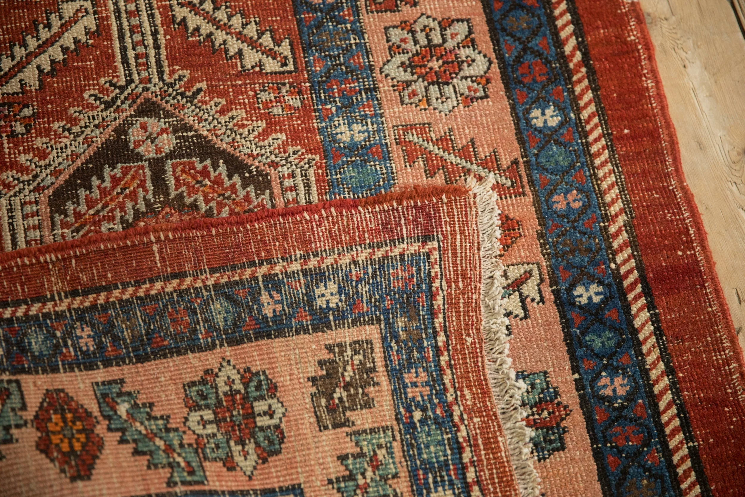 3x14.5 Antique Heriz Rug Runner - Image 11