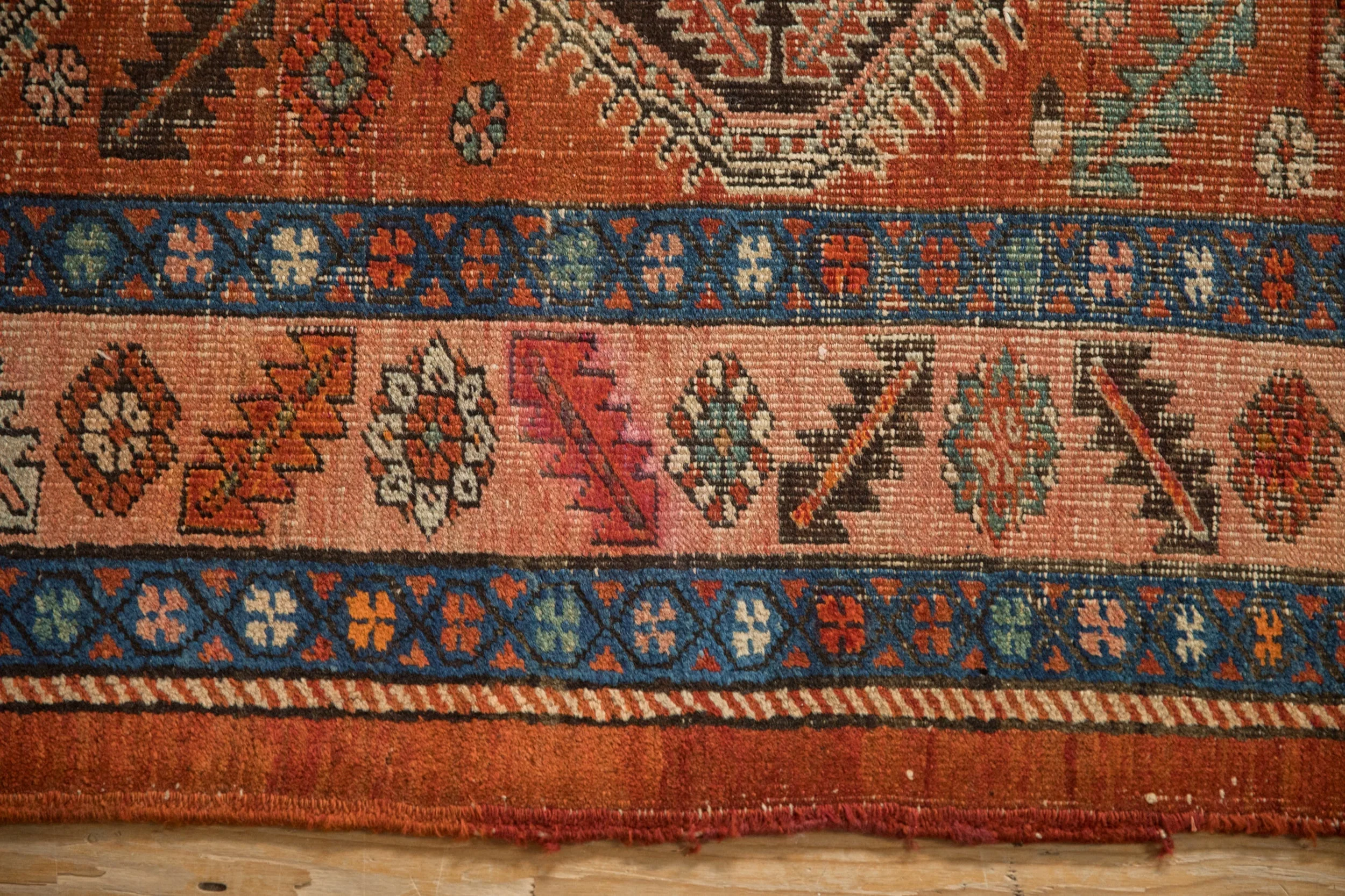 3x14.5 Antique Heriz Rug Runner - Image 12