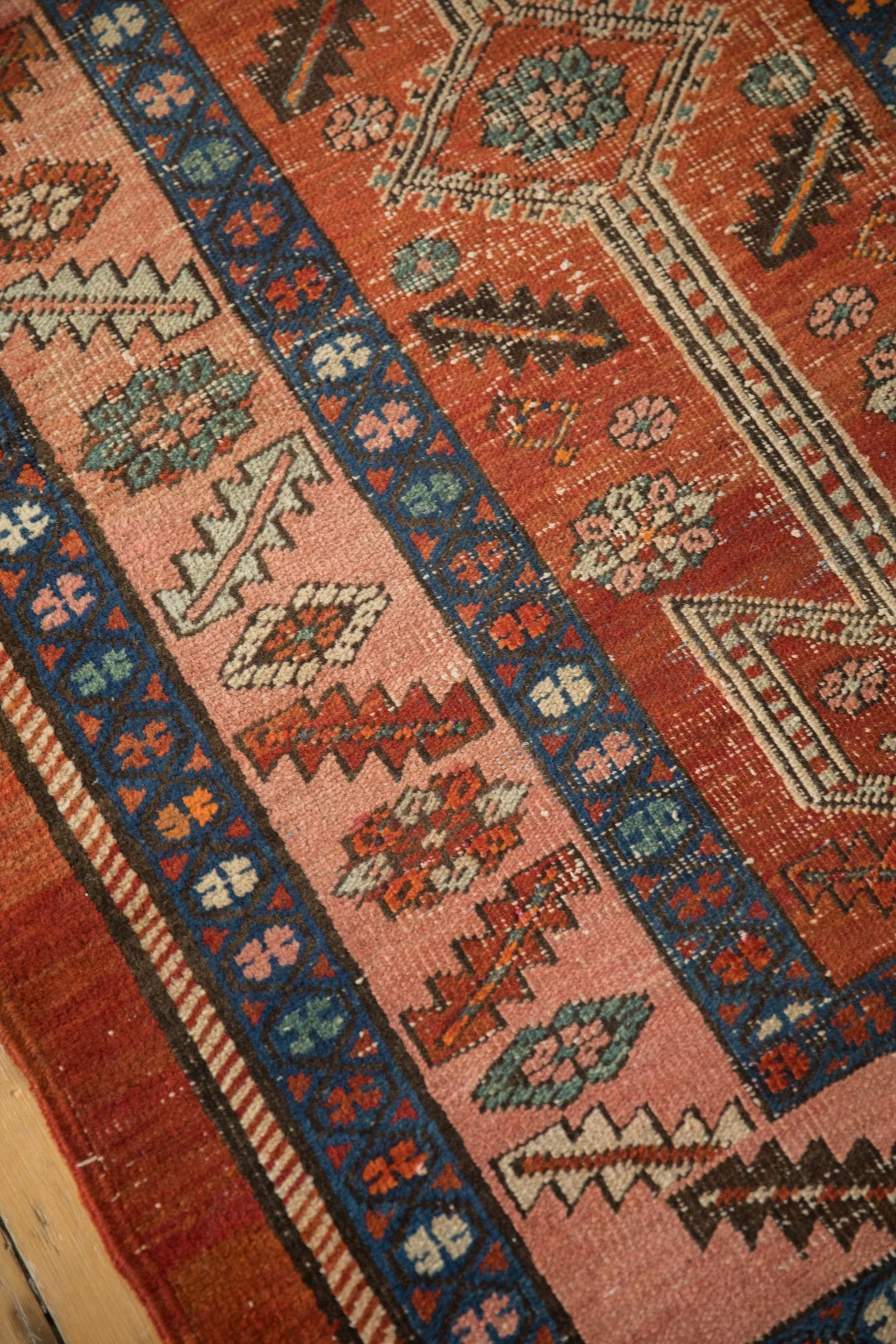 3x14.5 Antique Heriz Rug Runner - Image 7