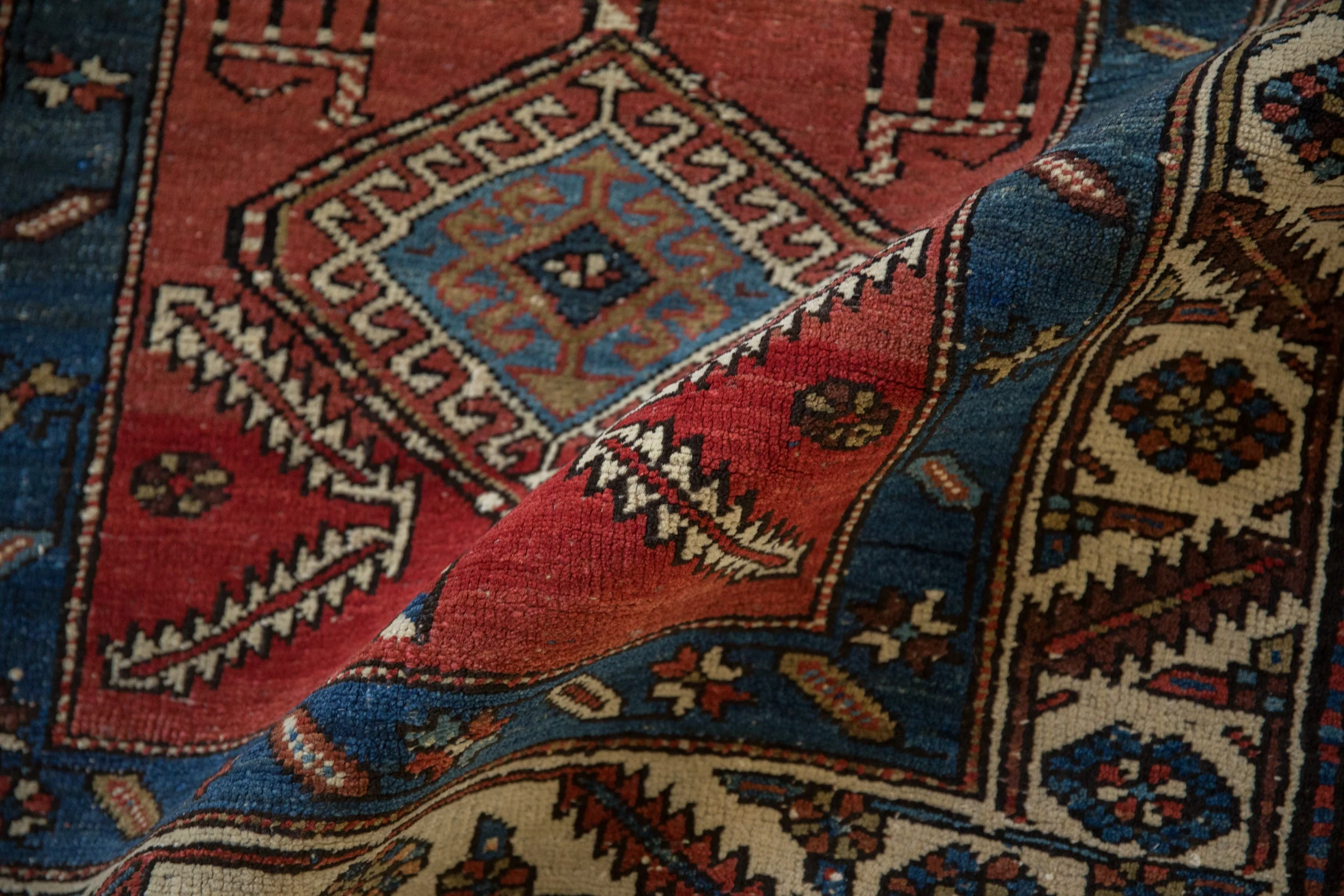 3x14.5 Antique Northwest Persian Rug Runner - Image 11