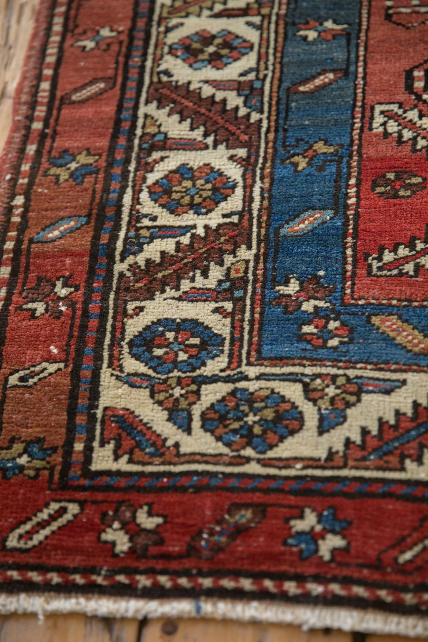 3x14.5 Antique Northwest Persian Rug Runner - Image 9