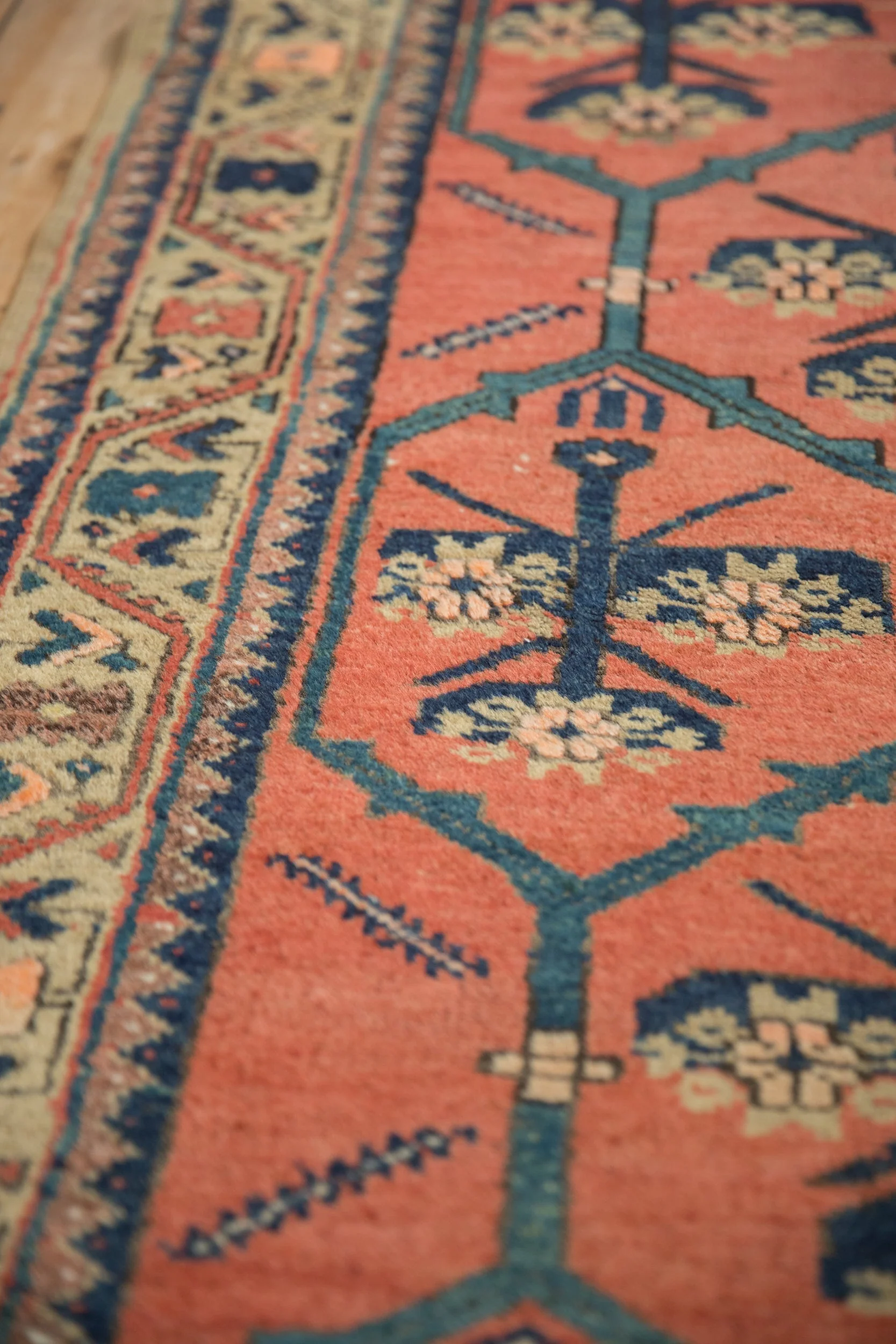 3x14.5 Antique Northwest Persian Rug Runner - Image 6