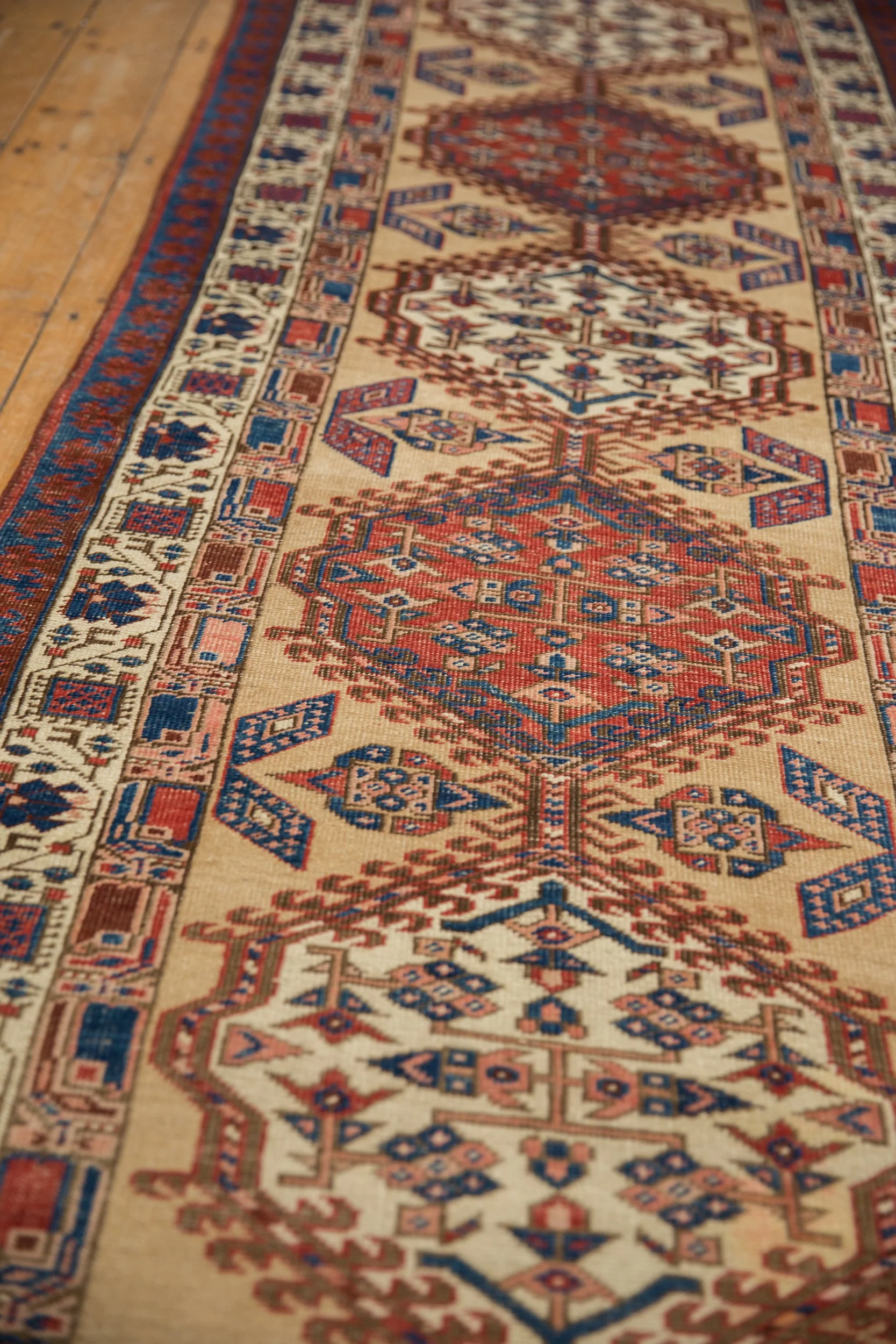 3x14.5 Antique Serab Rug Runner - Image 10