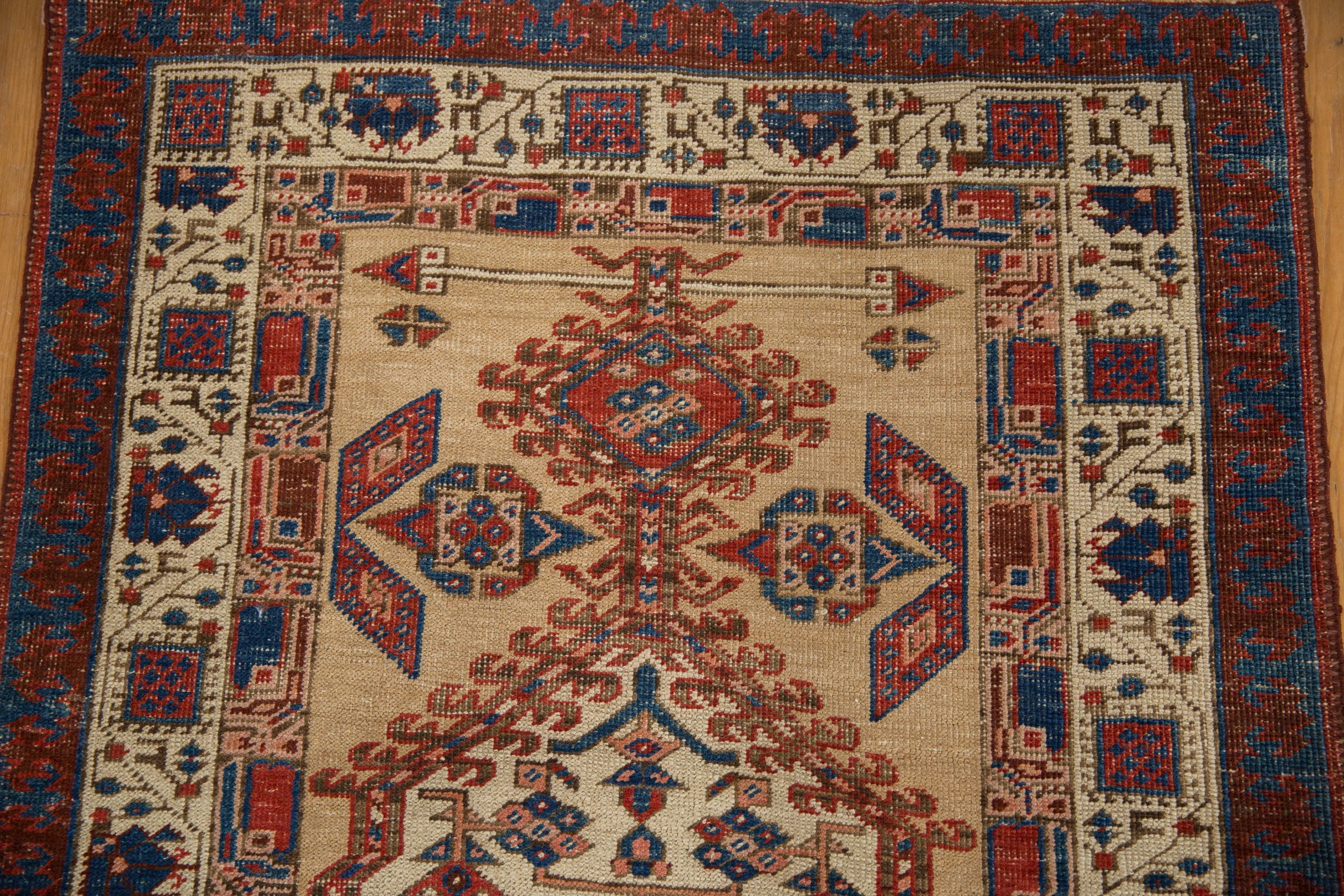 3x14.5 Antique Serab Rug Runner - Image 3