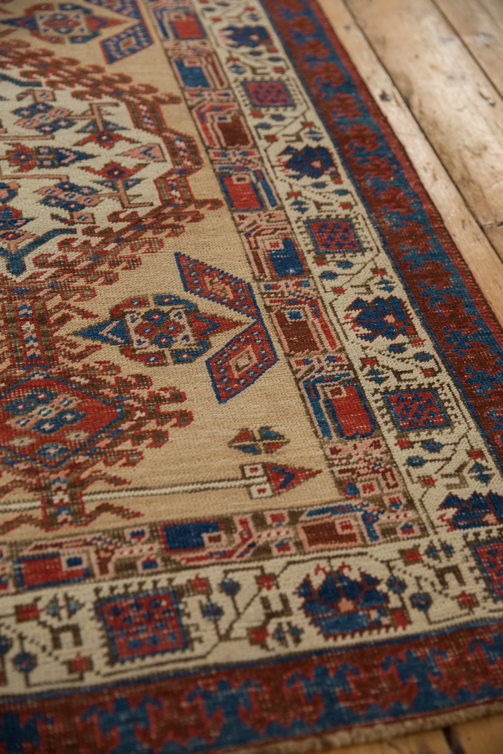 3x14.5 Antique Serab Rug Runner - Image 5