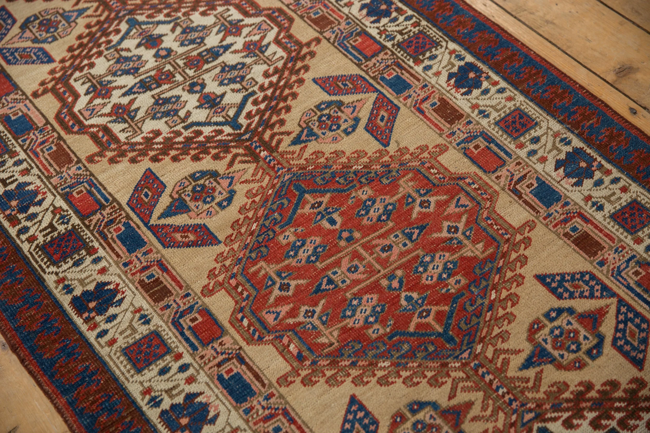 3x14.5 Antique Serab Rug Runner - Image 6