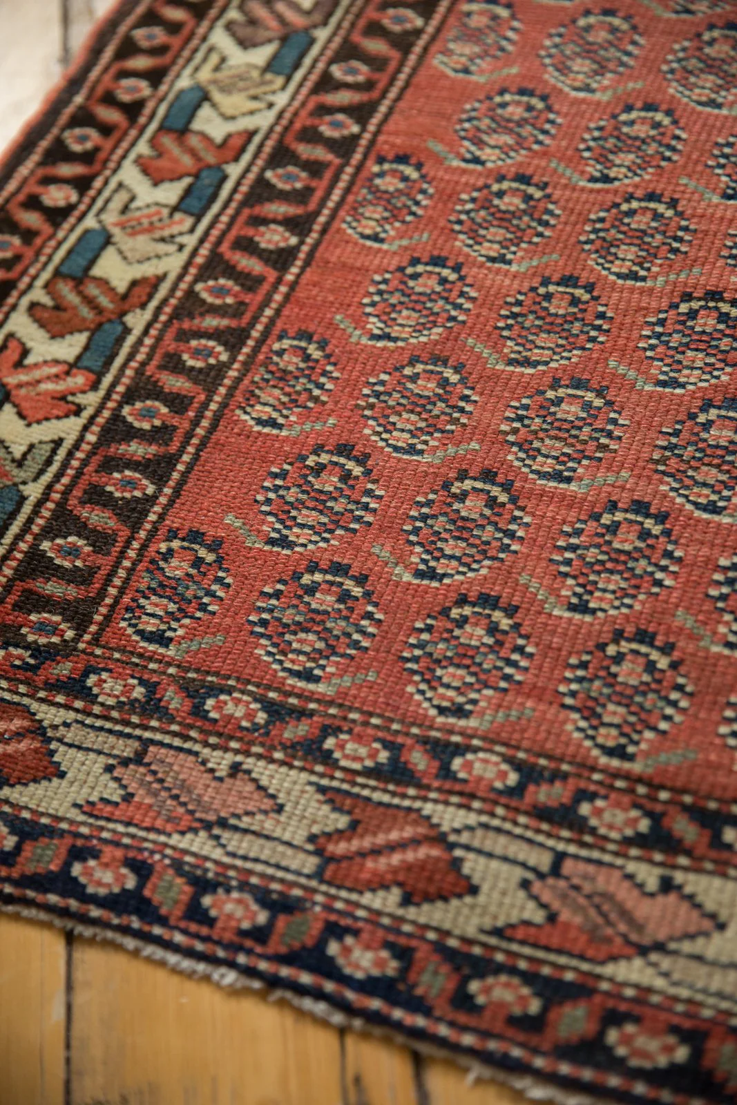 3x14.5 Vintage Mir Serbend Rug Runner - Image 6