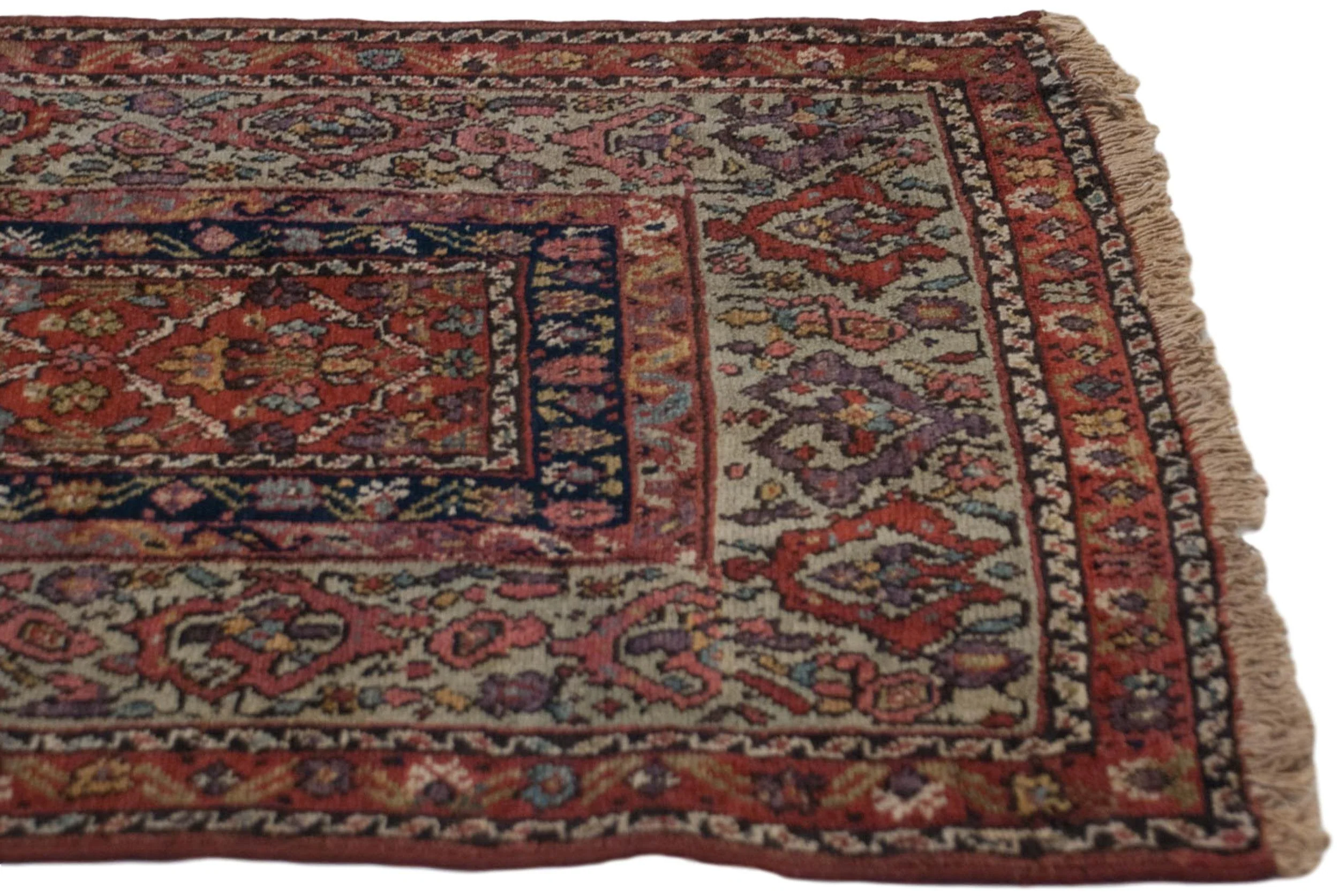 3x14 Antique Fereghan Rug Runner - Image 11