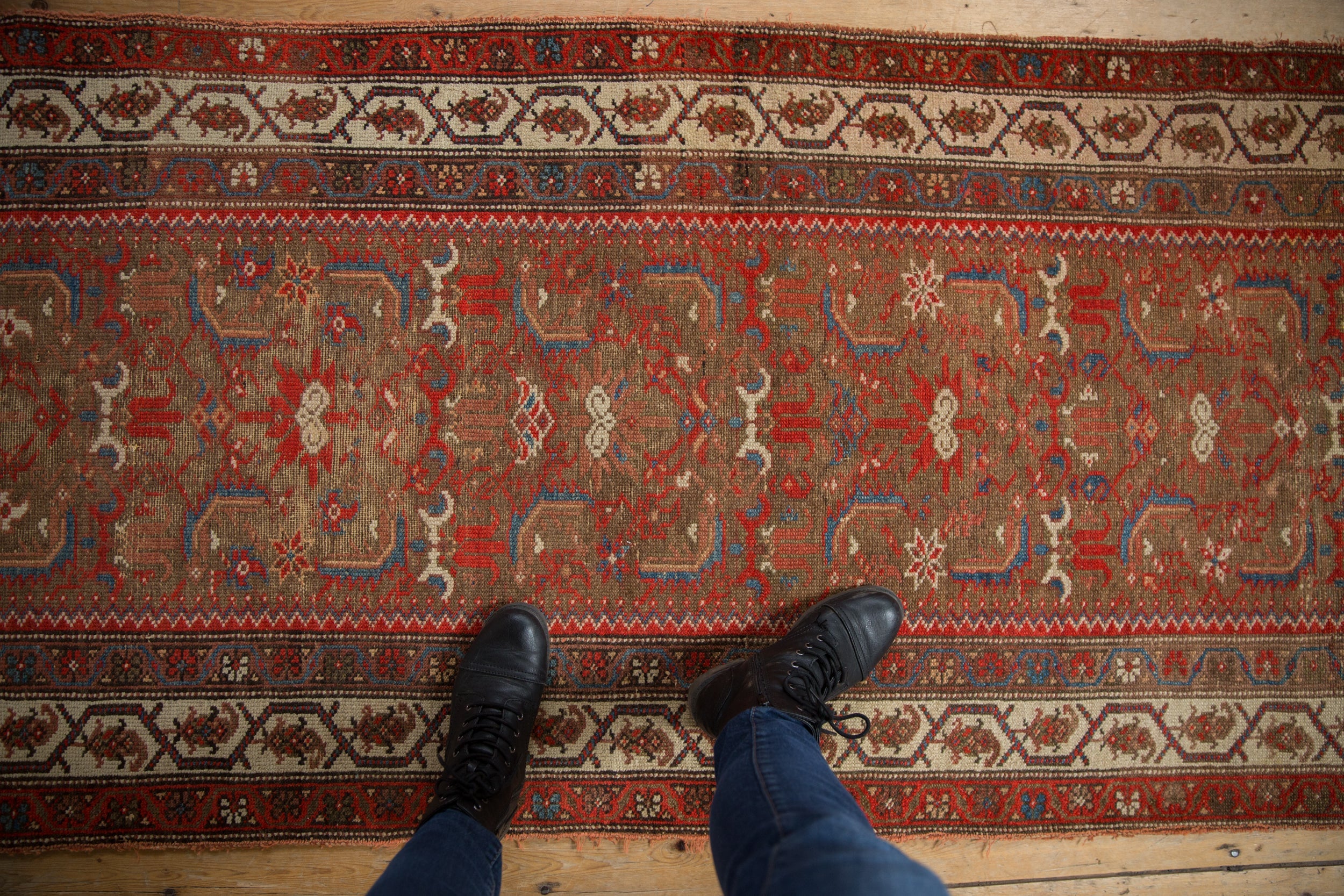 3x14 Antique Malayer Rug Runner - Image 2