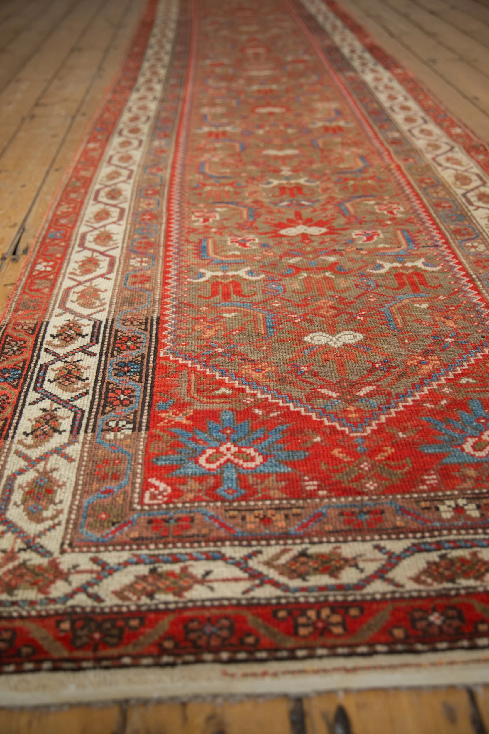 3x14 Antique Malayer Rug Runner - Image 3