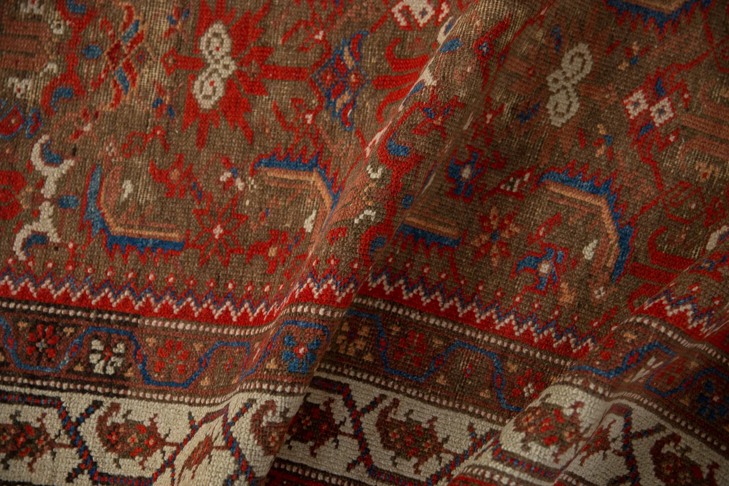 3x14 Antique Malayer Rug Runner - Image 7