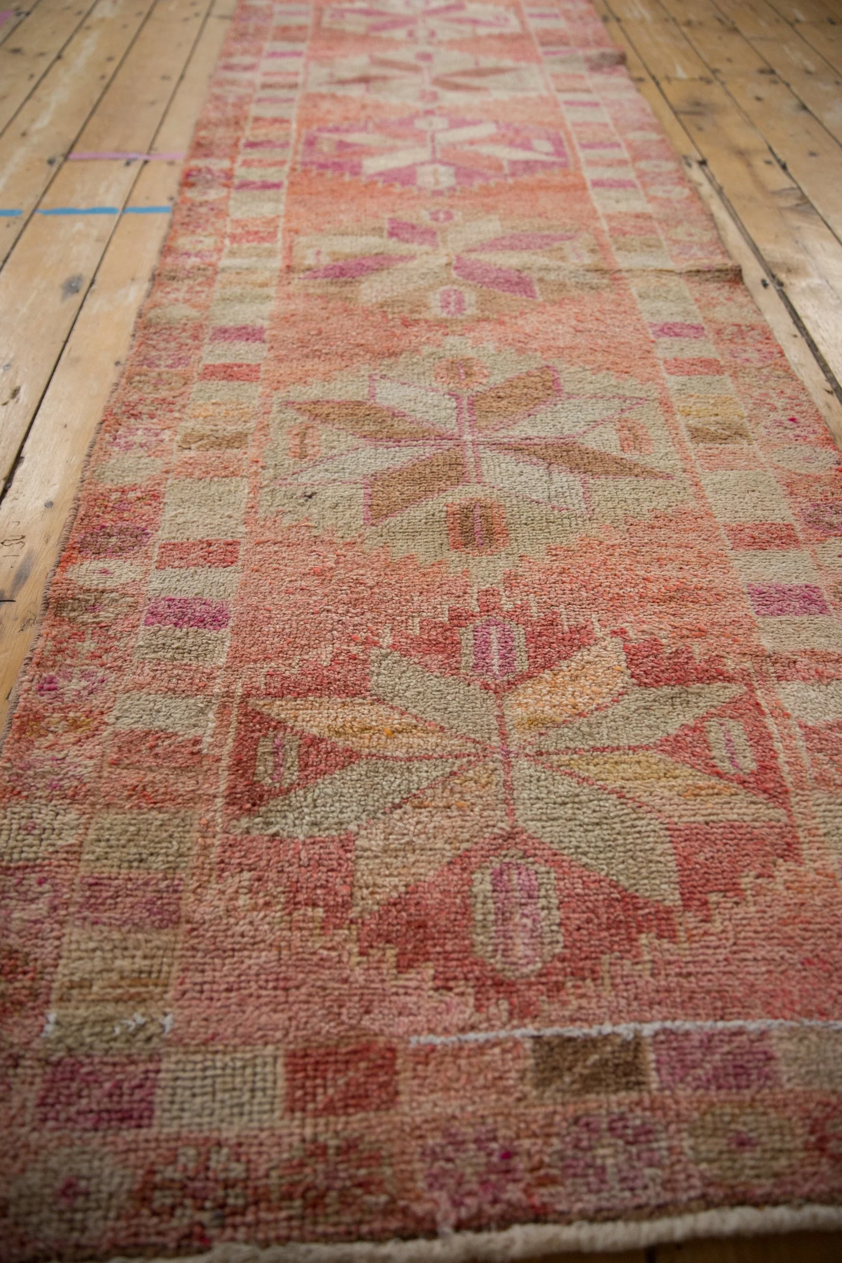 3x14 Vintage Distressed Kurd Rug Runner - Image 7