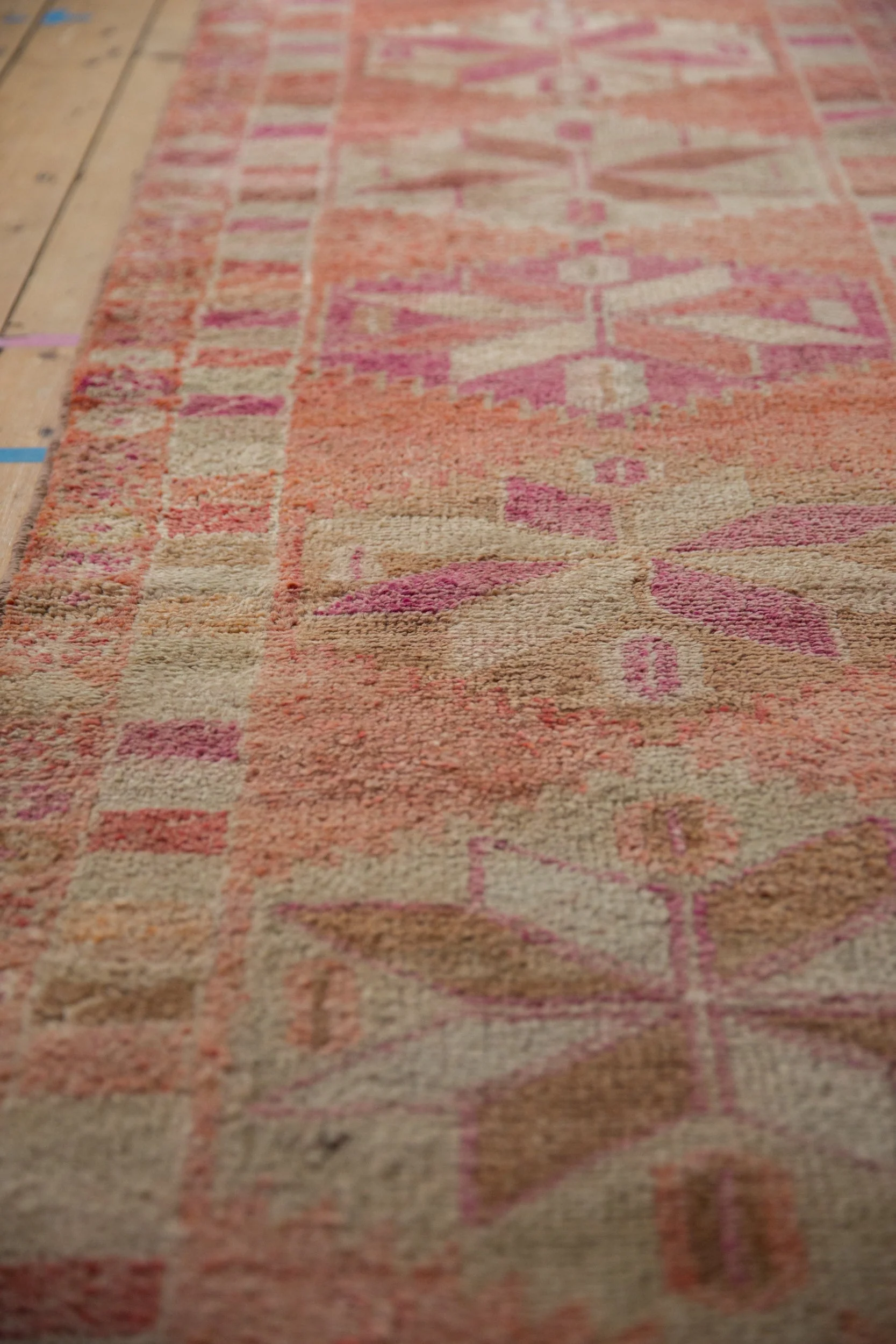 3x14 Vintage Distressed Kurd Rug Runner - Image 8