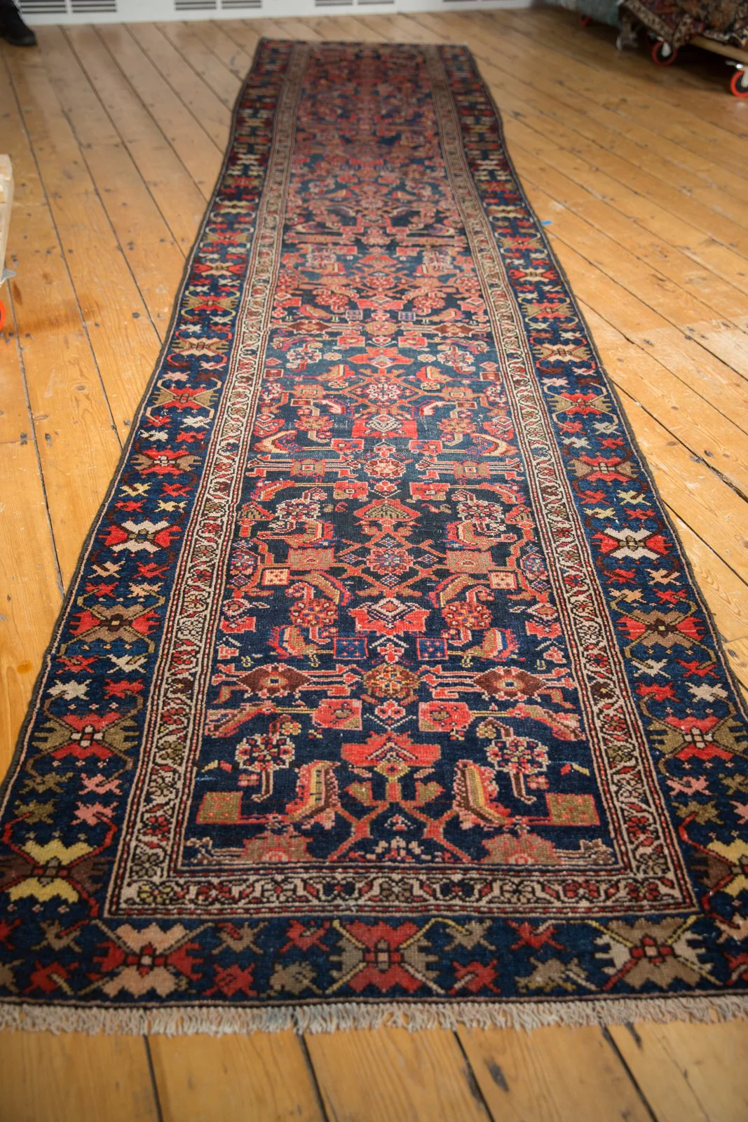 3x14 Vintage Malayer Rug Runner - Image 3