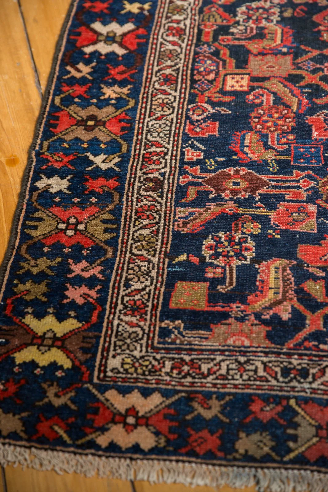 3x14 Vintage Malayer Rug Runner - Image 4