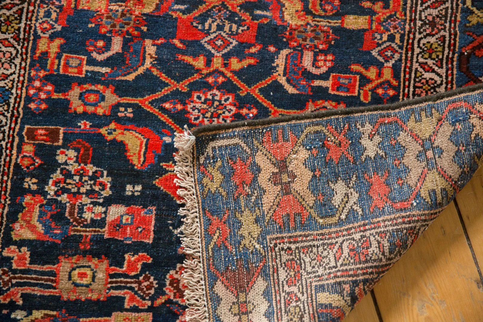 3x14 Vintage Malayer Rug Runner - Image 7