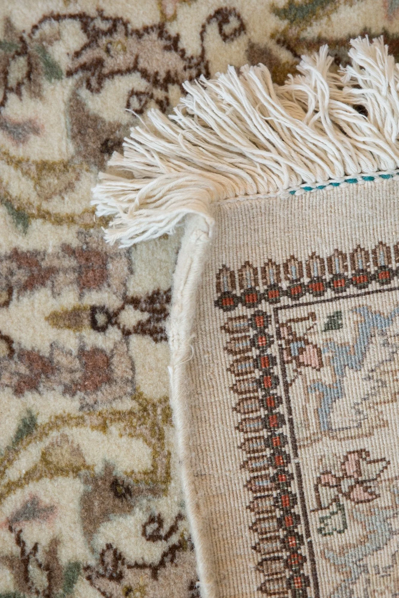 3x14 Vintage Tabriz Rug Runner - Image 13