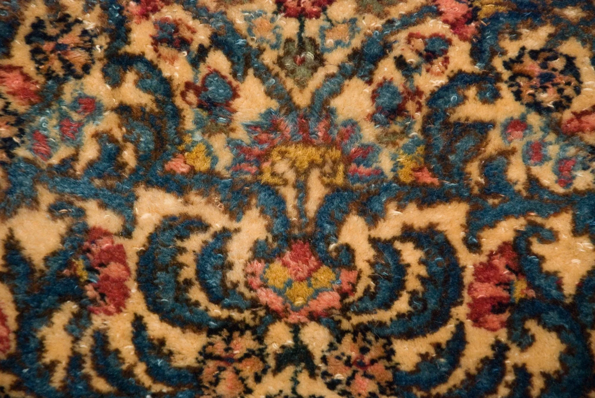 3x15.5 Vintage Kerman Rug Runner - Image 4